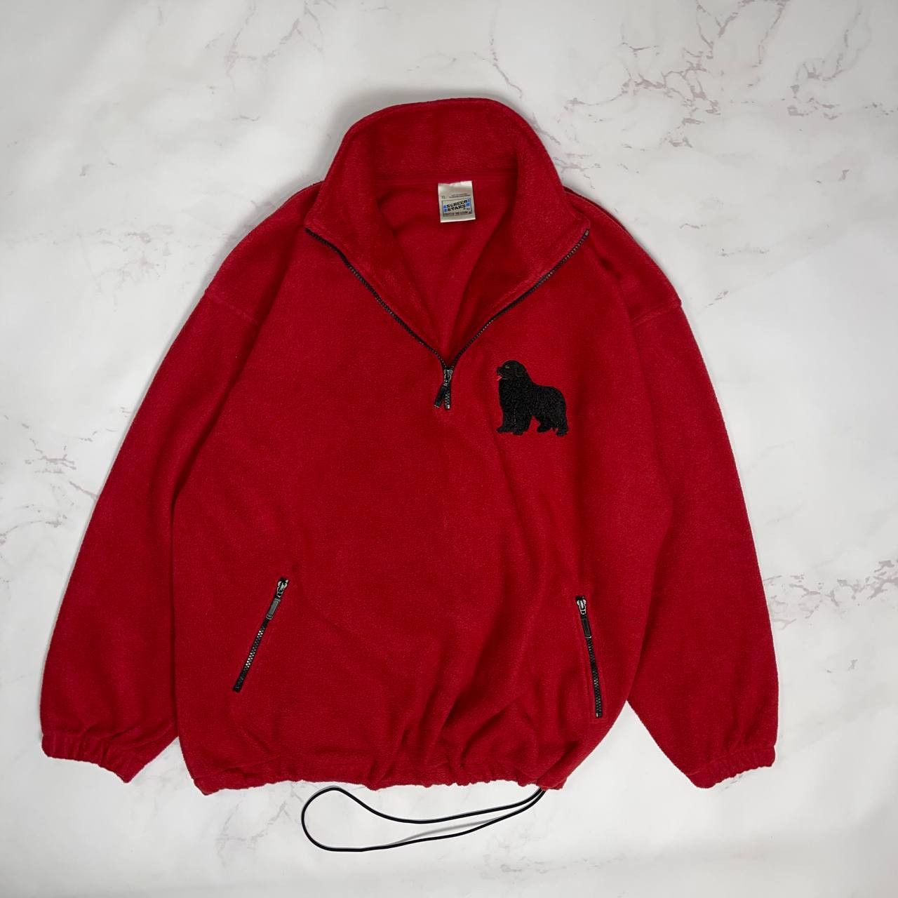 Japanese Brand Vintage Y2k Sherpa Fleece Dogs Animals Screen Stars Size XL Size US XL / EU 56 / 4 - 1 Thumbnail