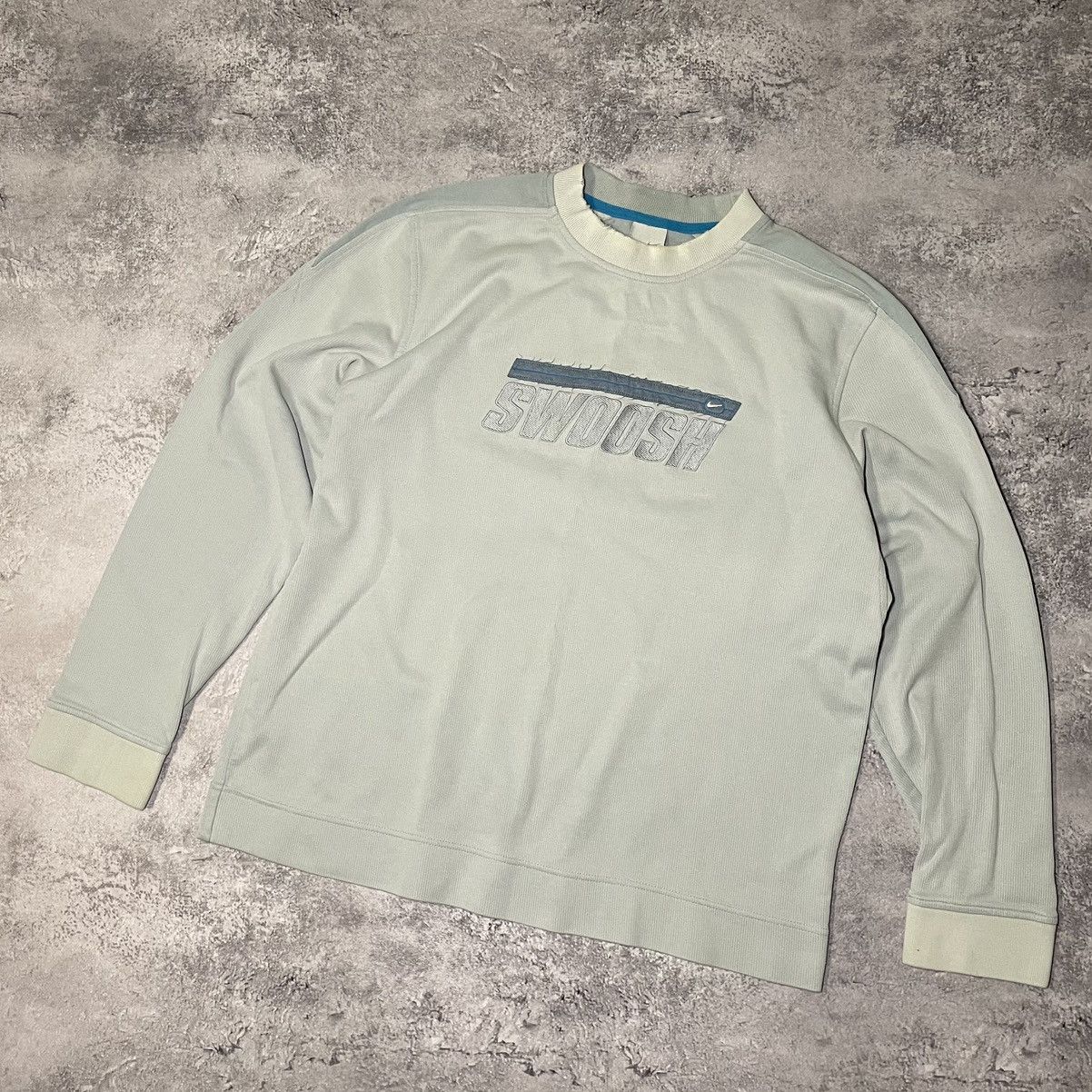 Nike × Vintage Vintage Nike sweatshirt sweater y2k Size US L / EU 52-54 / 3 - 1 Thumbnail