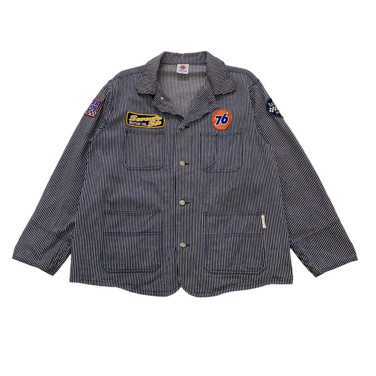 Sports Specialties ⚡️76 Lubricant hickory stripe workers jacket Size US L / EU 52-54 / 3 - 1 Thumbnail