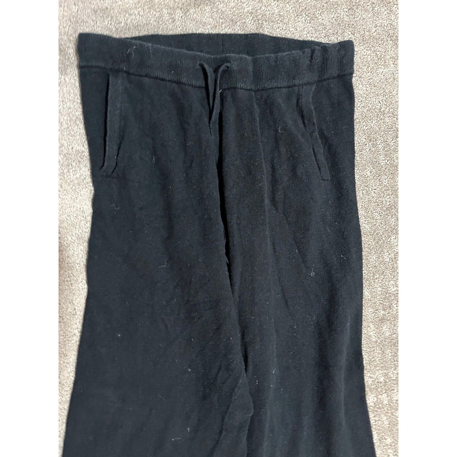 Gap VINTAGE Gap SweatPants Women Solid Black XS Lounge Pants Adult XS Black Lounge Women Gap Pants Size 26" / US 2 / IT 38 - 2 Thumbnail
