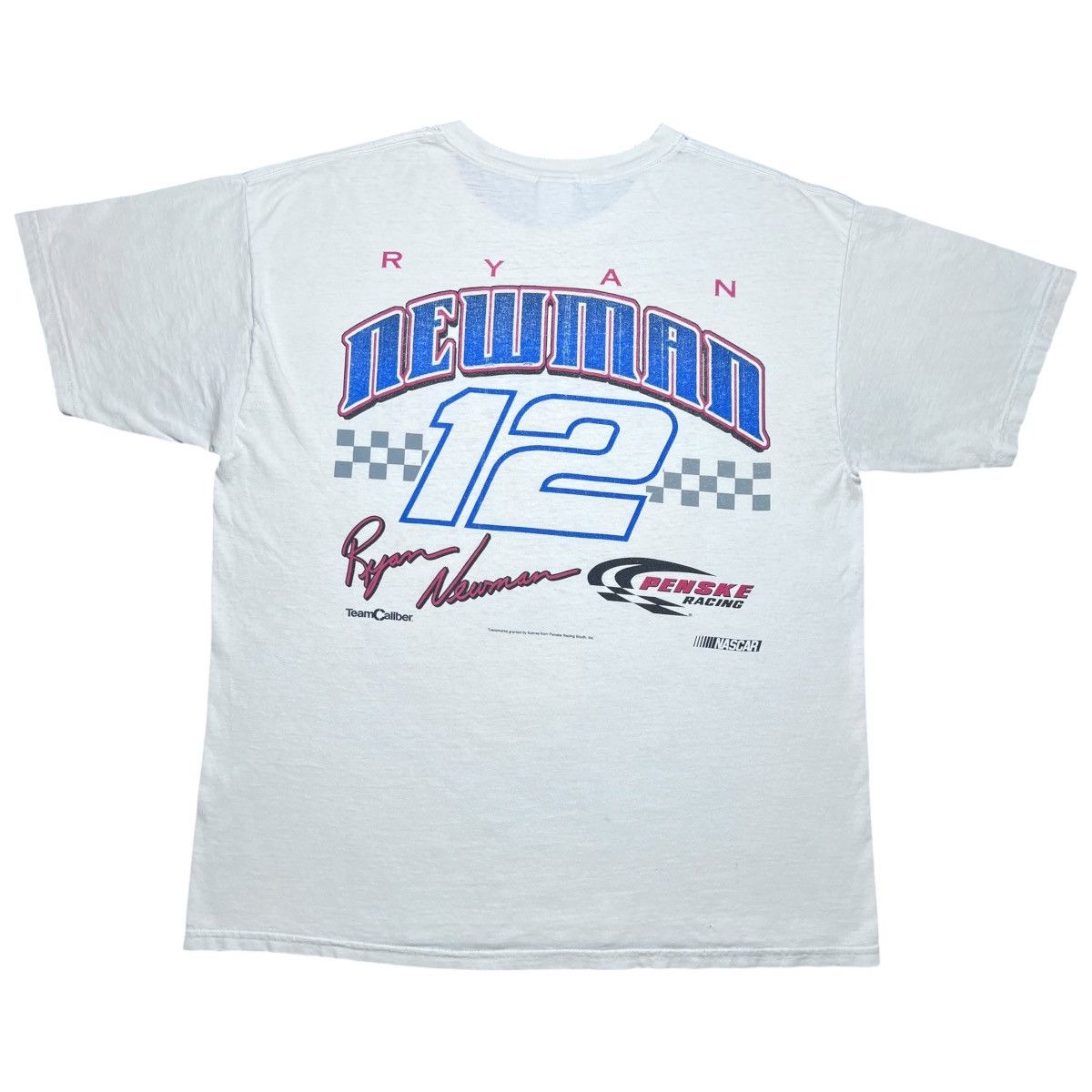 NASCAR Y2K Nascar Ryan Newman Dodge Mobil Double Sided Graphic Tee Size US XL / EU 56 / 4 - 2 Thumbnail