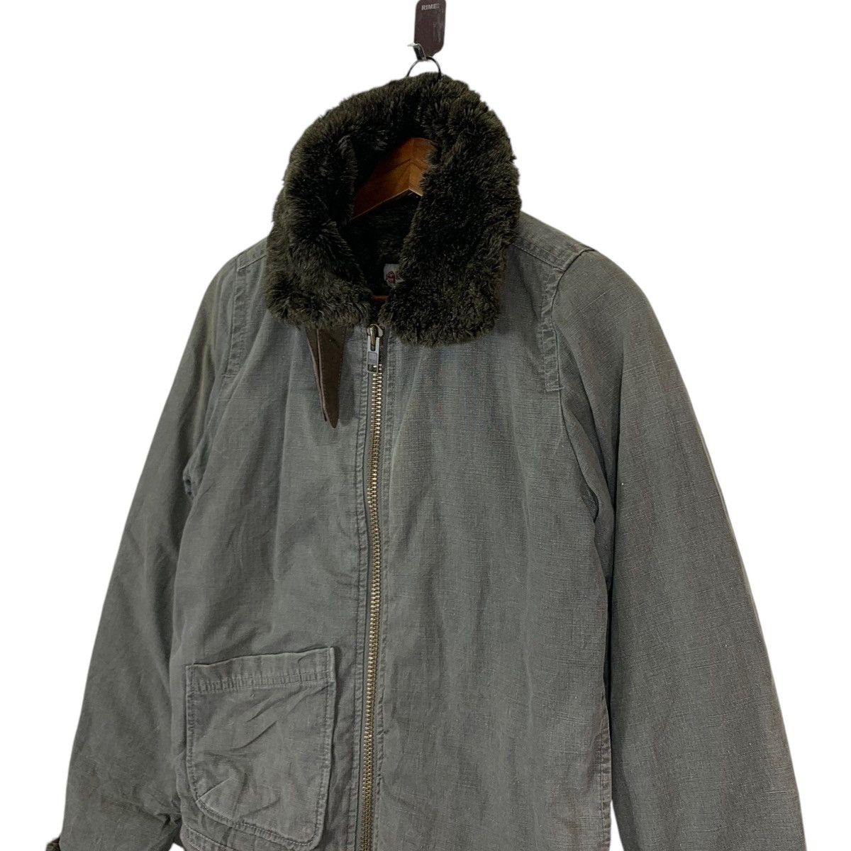 Johnbull × KOJIMA GENES VINTAGE JOHN BULL KOJIMA JAPAN WINTER FUR MINK JACKET Size US S / EU 44-46 / 1 - 4 Thumbnail