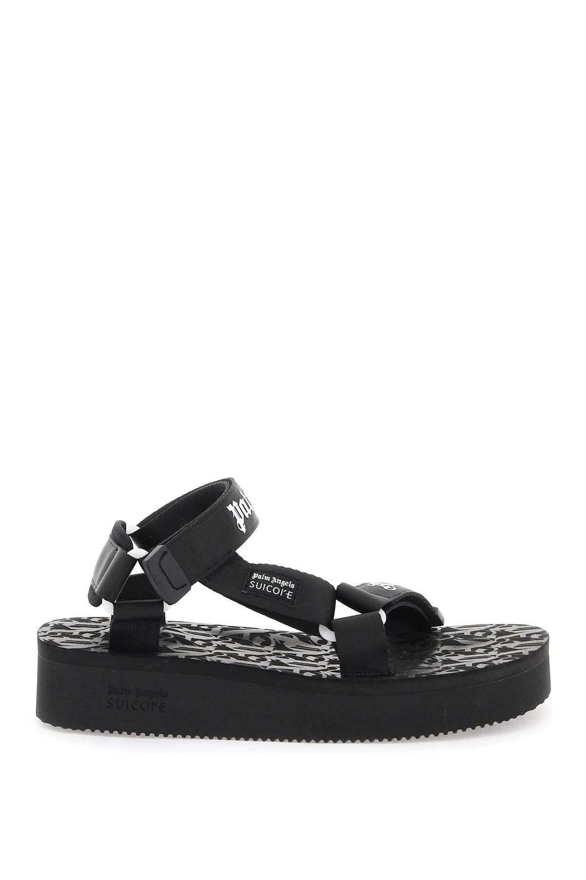 image of Palm Angels Palm Angels X Suicoke Dep Shoes in Black White, Women's (Size 6)