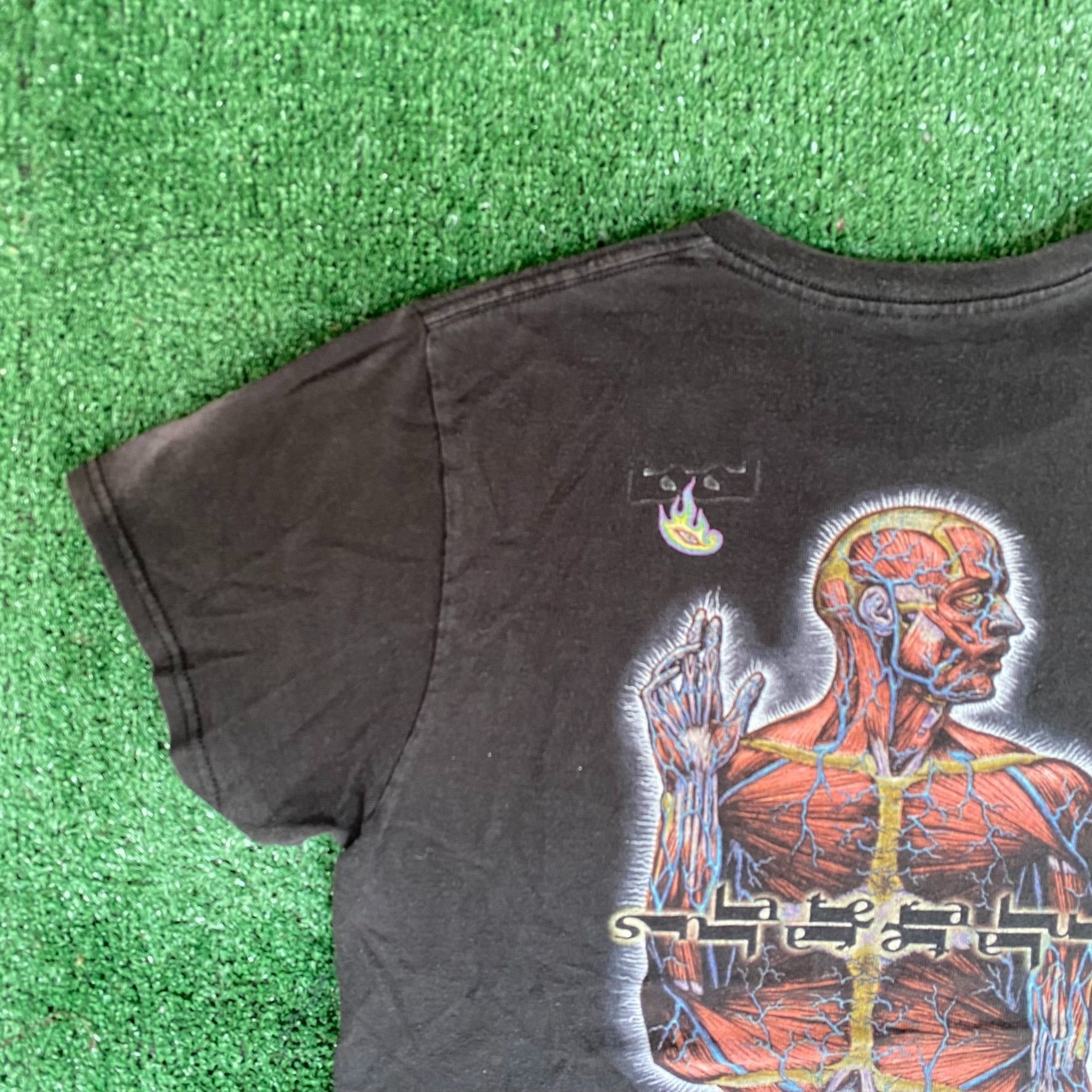 Band Tees Vintage Y2K TOOL Lateralus Shirt Grunge Logo Metal Band Tee Size US S / EU 44-46 / 1 - 2 Thumbnail