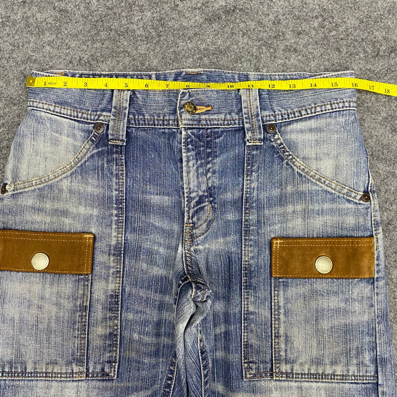 Edwin Vintage Edwin Bush Pants Distressed Denim Size US 32 / EU 48 - 4 Thumbnail