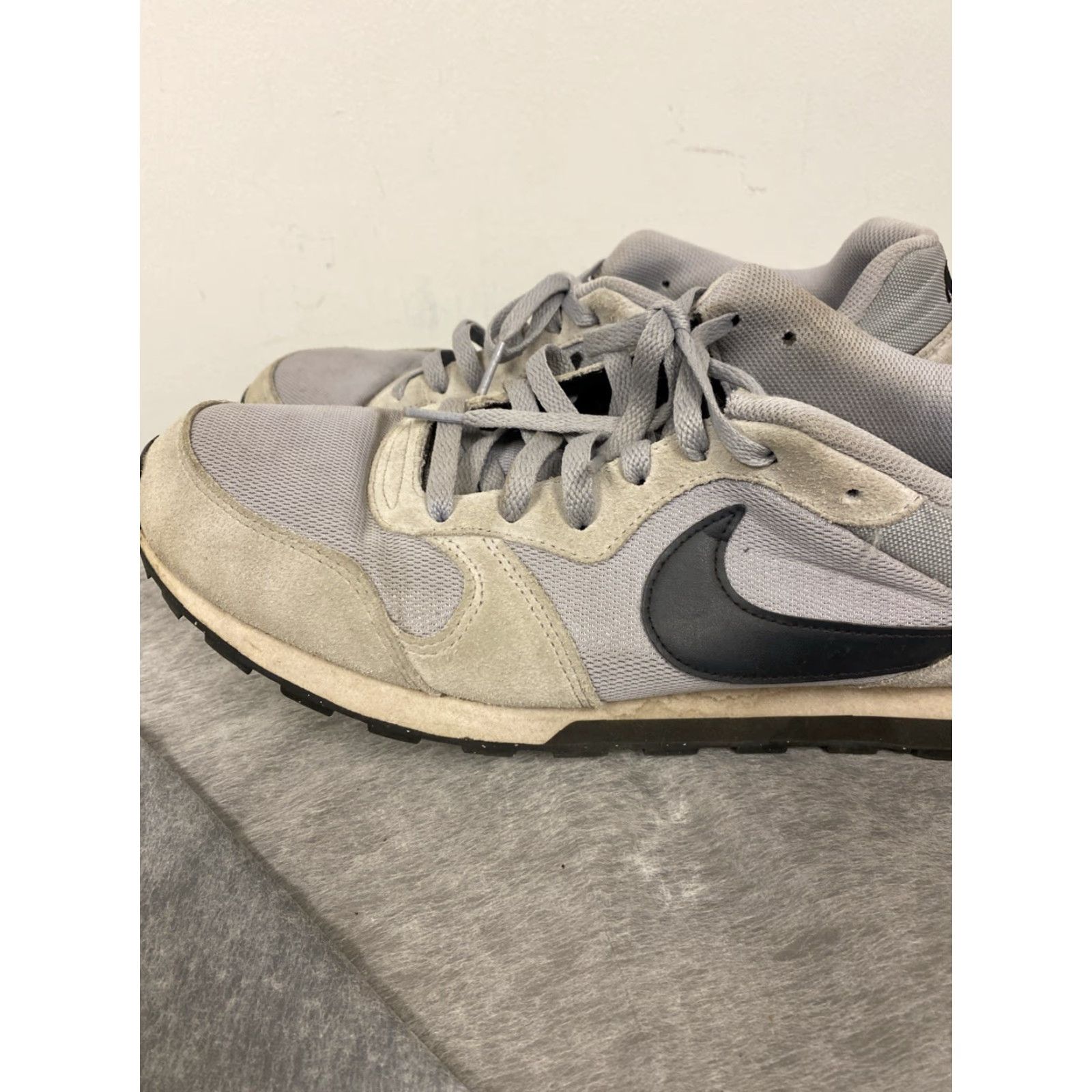 Nike Nike MD Runner 2 Wolf Grey Men’s Size 12 Gray 749794-001 /0079 Wolf Grey/Black/White Sneaker Mens Athletic Nike MD Runner 2 Size US 11 / EU 44 - 6 Thumbnail