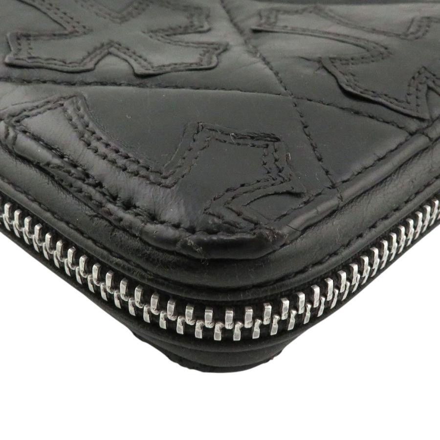 Chrome Hearts Chrome Hearts cemetery cross leather patch wallet Size ONE SIZE - 3 Thumbnail