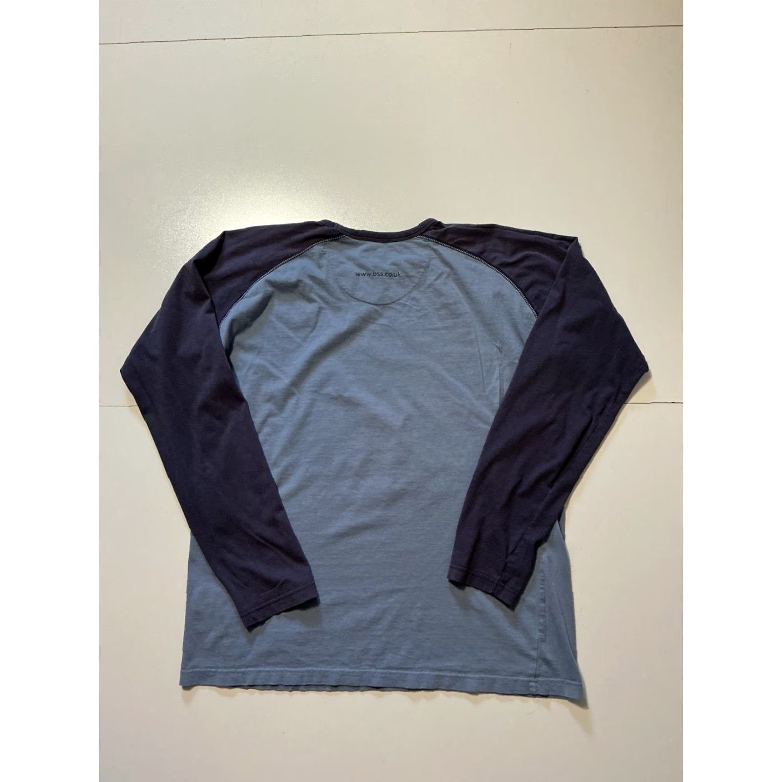 Vintage VINTAGE Best In Town BSS Soundweb London Audio Blue L/S Graphic T-Shirt Sz.L Mens Size US L / EU 52-54 / 3 - 2 Thumbnail