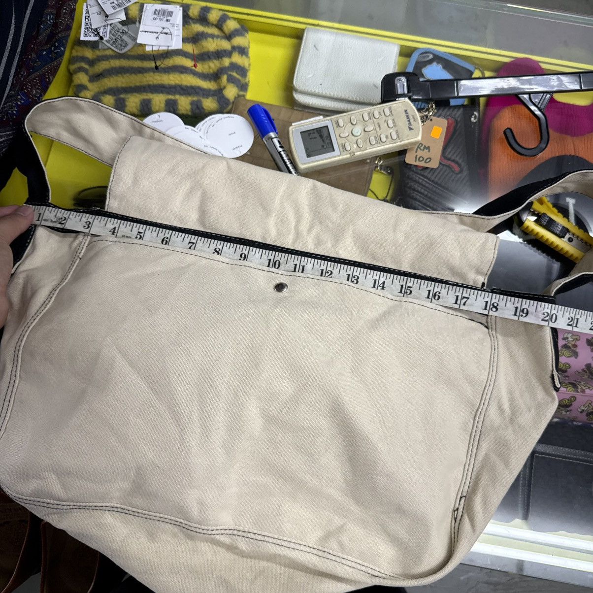 Issey Miyake Ne-net shoulder bag Times Newspaper ripoff Size ONE SIZE - 7 Thumbnail