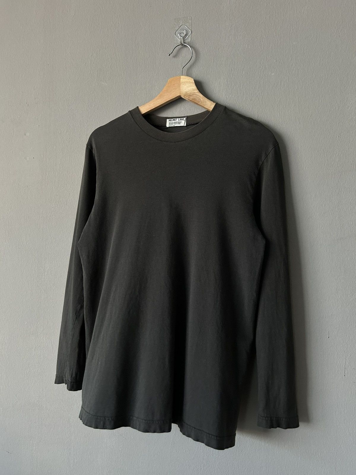 Helmut Lang Vintage Helmut Lang Plain Long Sleeve Size US M / EU 48-50 / 2 - 2 Thumbnail