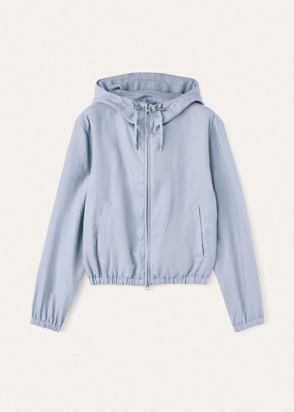 Loro Piana o1srvl11e0526 FAN6636 Elvis Jacket in Light Blue Size L / US 10 / IT 46 - 1 Thumbnail
