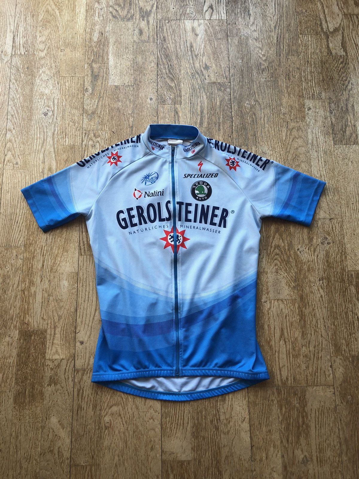 Vintage NALINI VINTAGE CYCLING ITALIAN SPORT JERSEY SHIRT Size US M / EU 48-50 / 2 - 1 Thumbnail