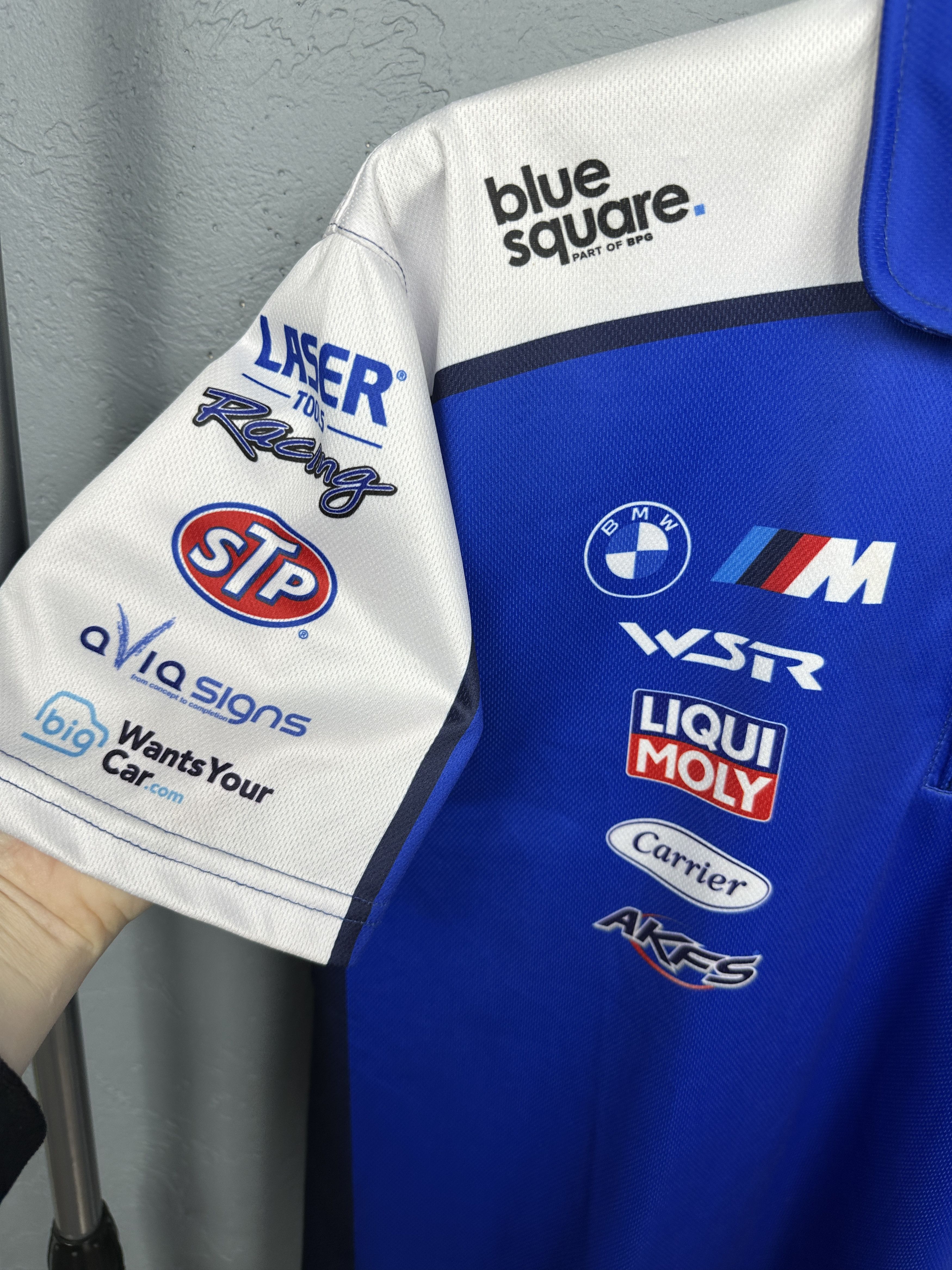 BMW BMW Racing Team M Power Mens Polo Shirt Size US M / EU 48-50 / 2 - 4 Thumbnail