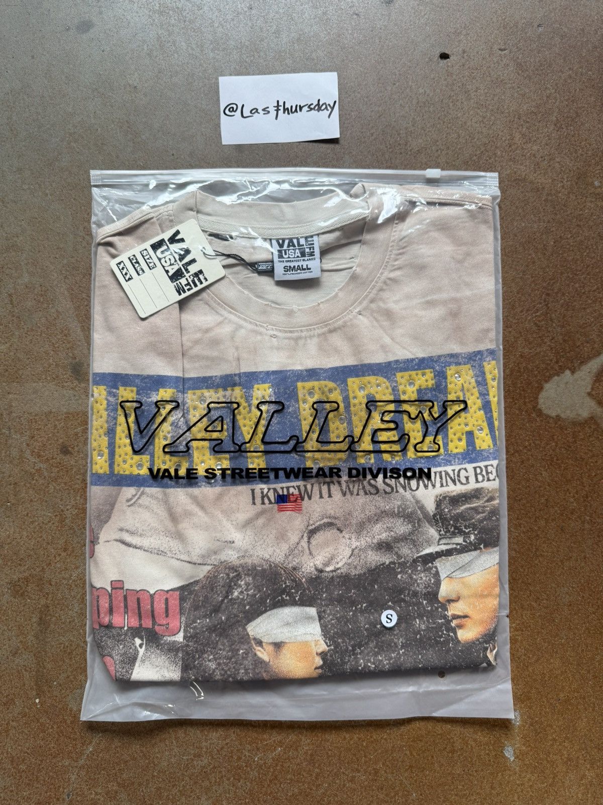 Vale Vale Forever The Cross Bling Tee Bone Small Size US S / EU 44-46 / 1 - 2 Thumbnail