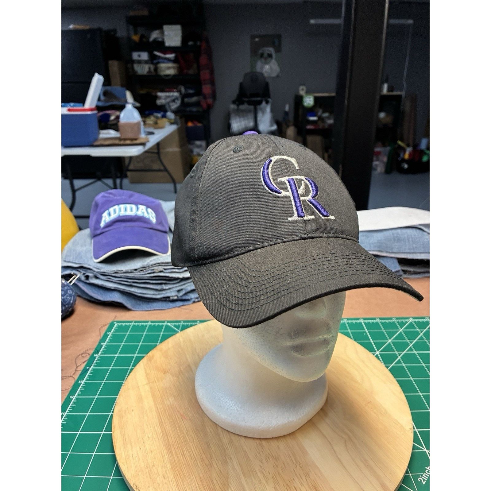 Other Colorado Rockies MLB Team Black Baseball Cap Adjustable Size ONE SIZE - 1 Thumbnail