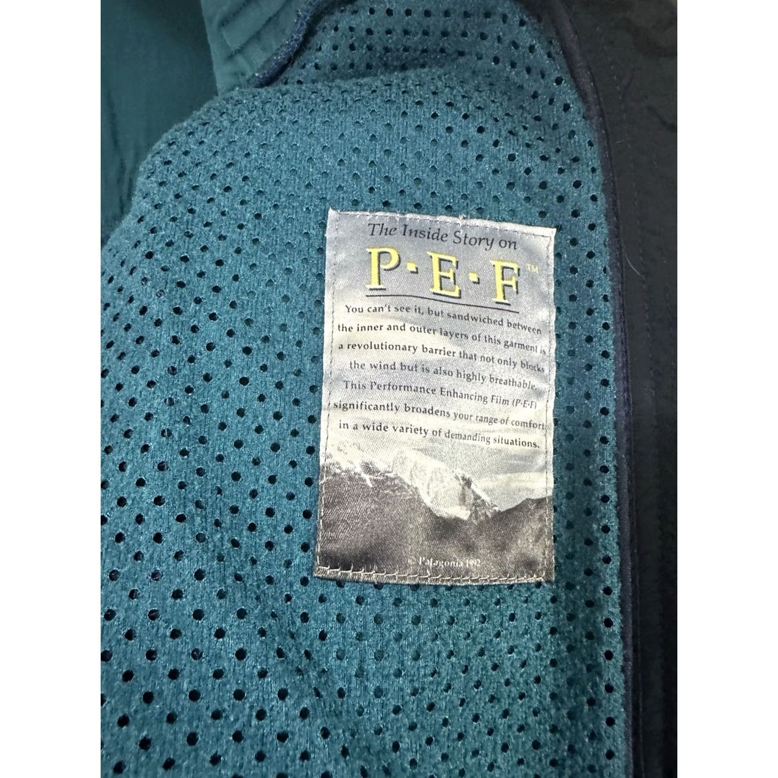 Patagonia VTG 90s Patagonia PEF Deep Pile Retro-X Full Zip Purple Blue Fleece Jacket S USA Size US S / EU 44-46 / 1 - 5 Thumbnail