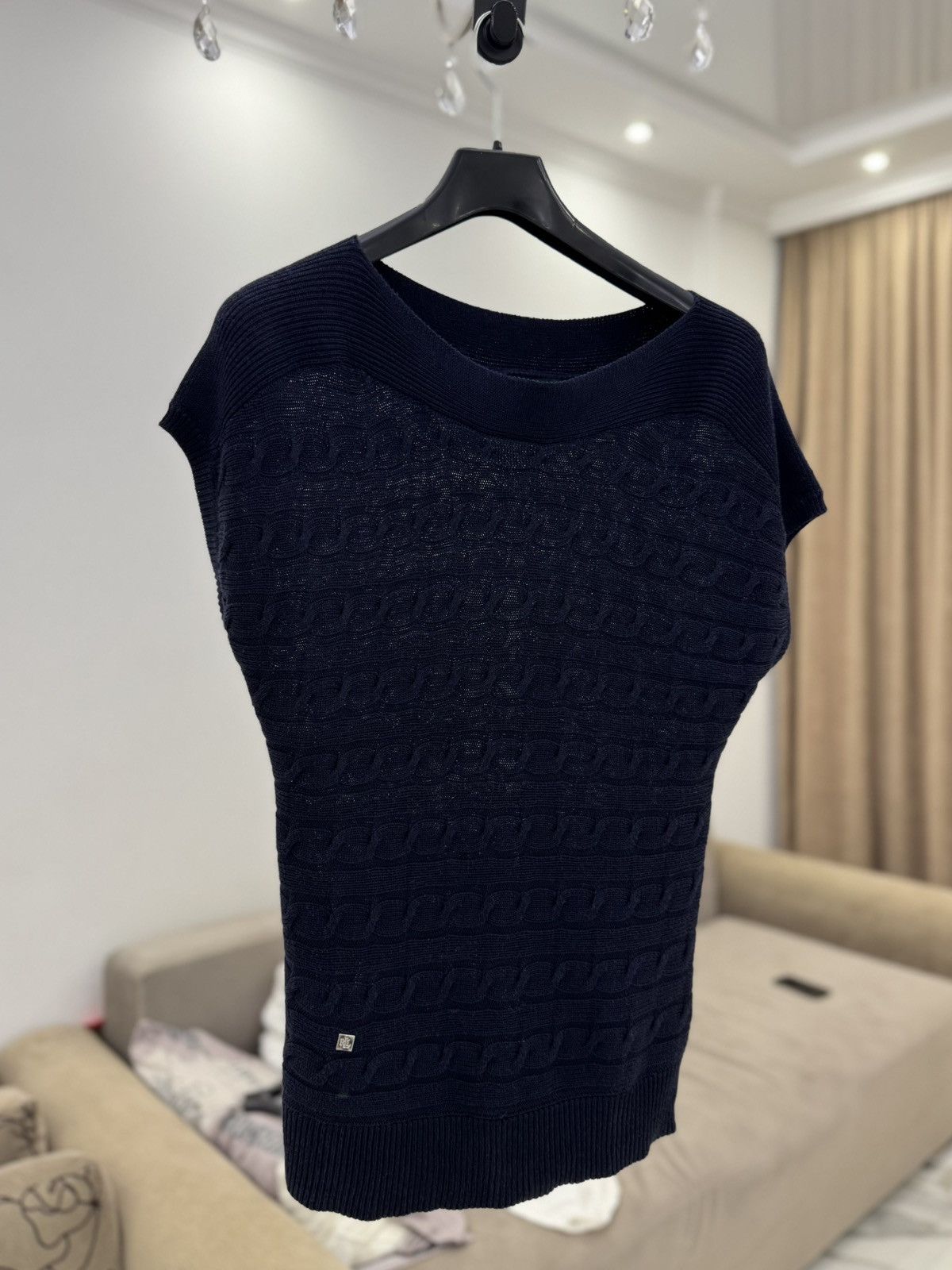 Ralph Lauren Ralph Lauren Cable Knit Stickad Top Blouse Sweater Size M / US 6-8 / IT 42-44 - 1 Thumbnail