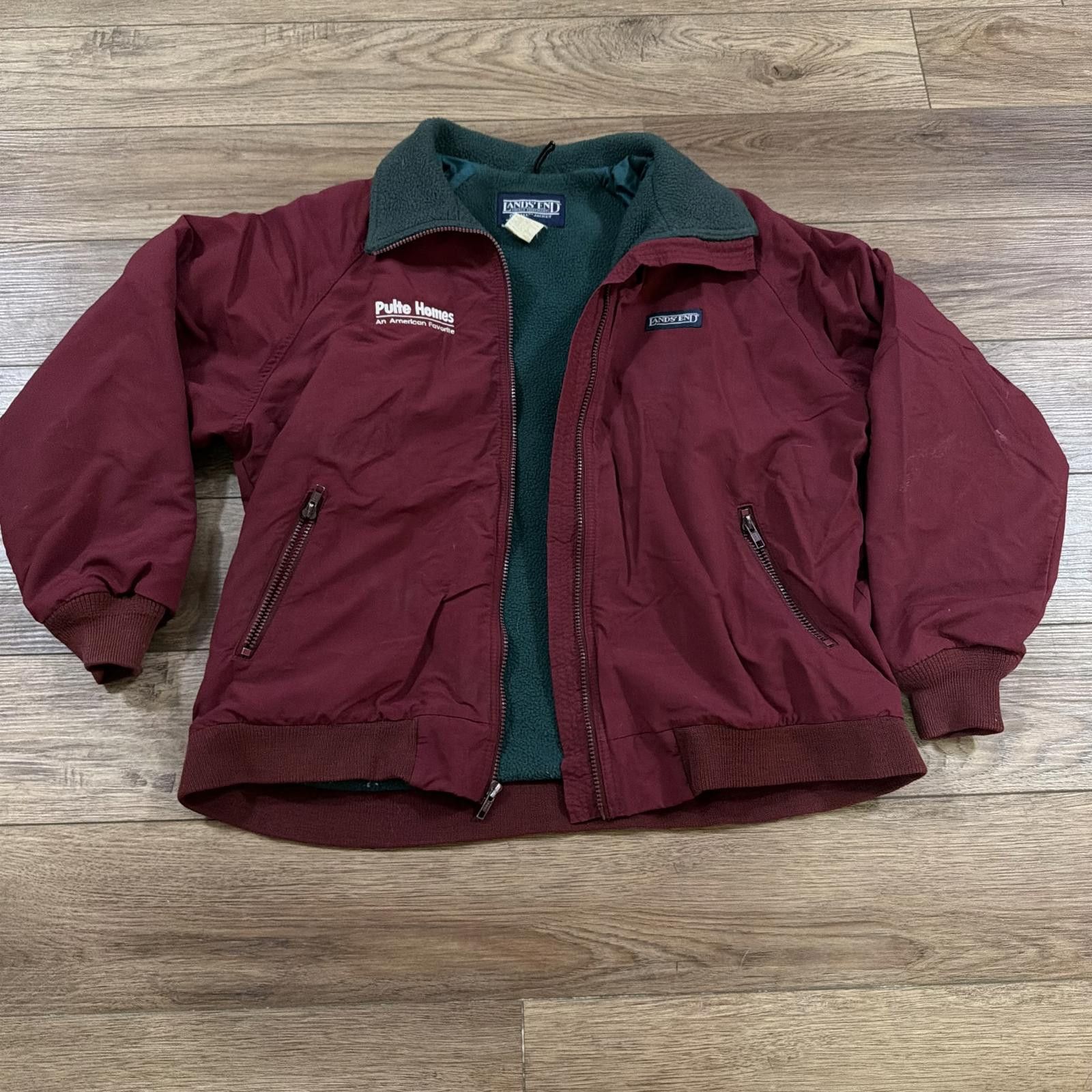 Lands' End Vintage 80s 90s Lands’ End Squall Jacket Fleece Lined Womens Size L / US 10 / IT 46 - 1 Thumbnail