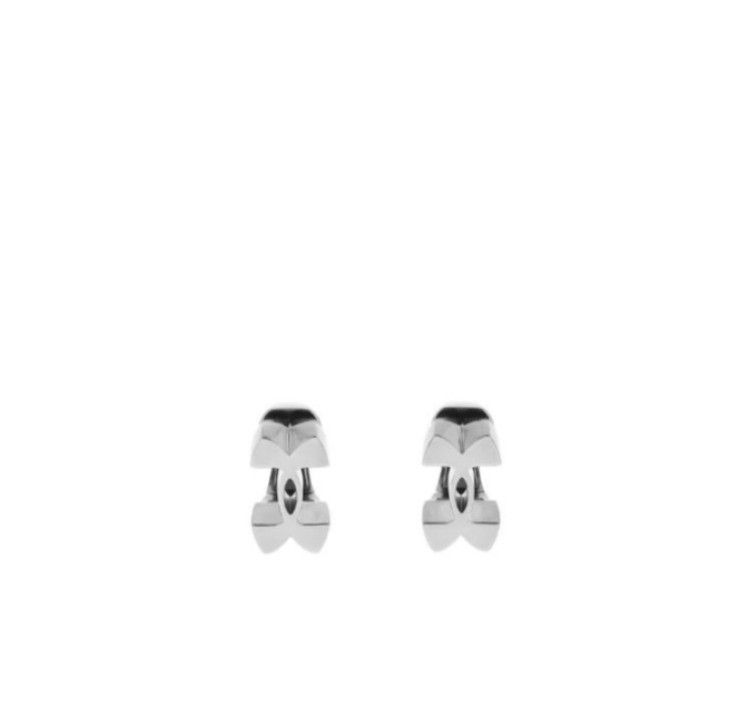 Balenciaga × Under Armour o1s1wg110426 Size: OS / Under Armour® Hoop Earrings Silver Size ONE SIZE - 1 Preview