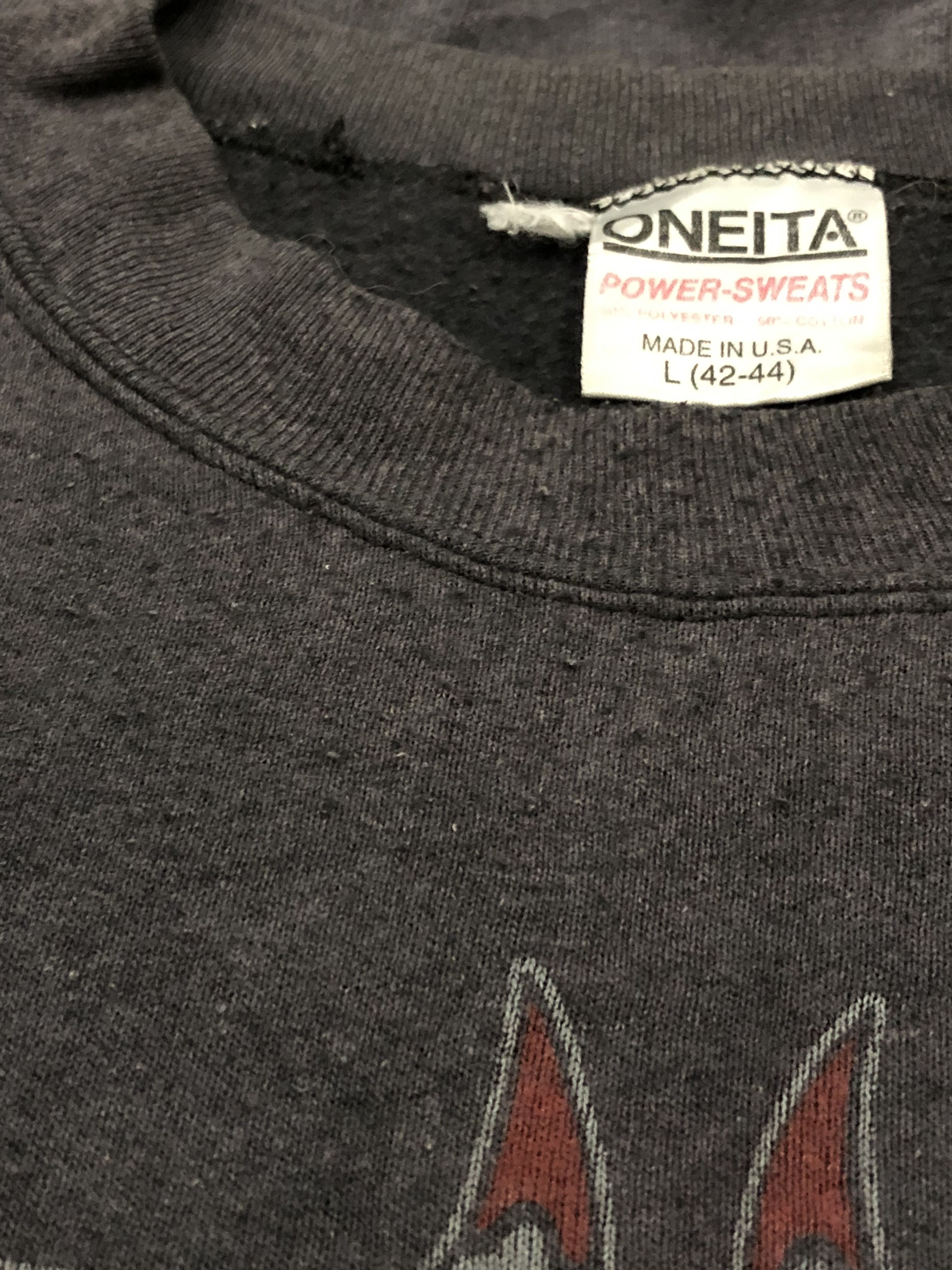 NBA × Vintage Vintage NBA Chicago Bulls By Oneita Power Sweats Size US L / EU 52-54 / 3 - 8 Thumbnail
