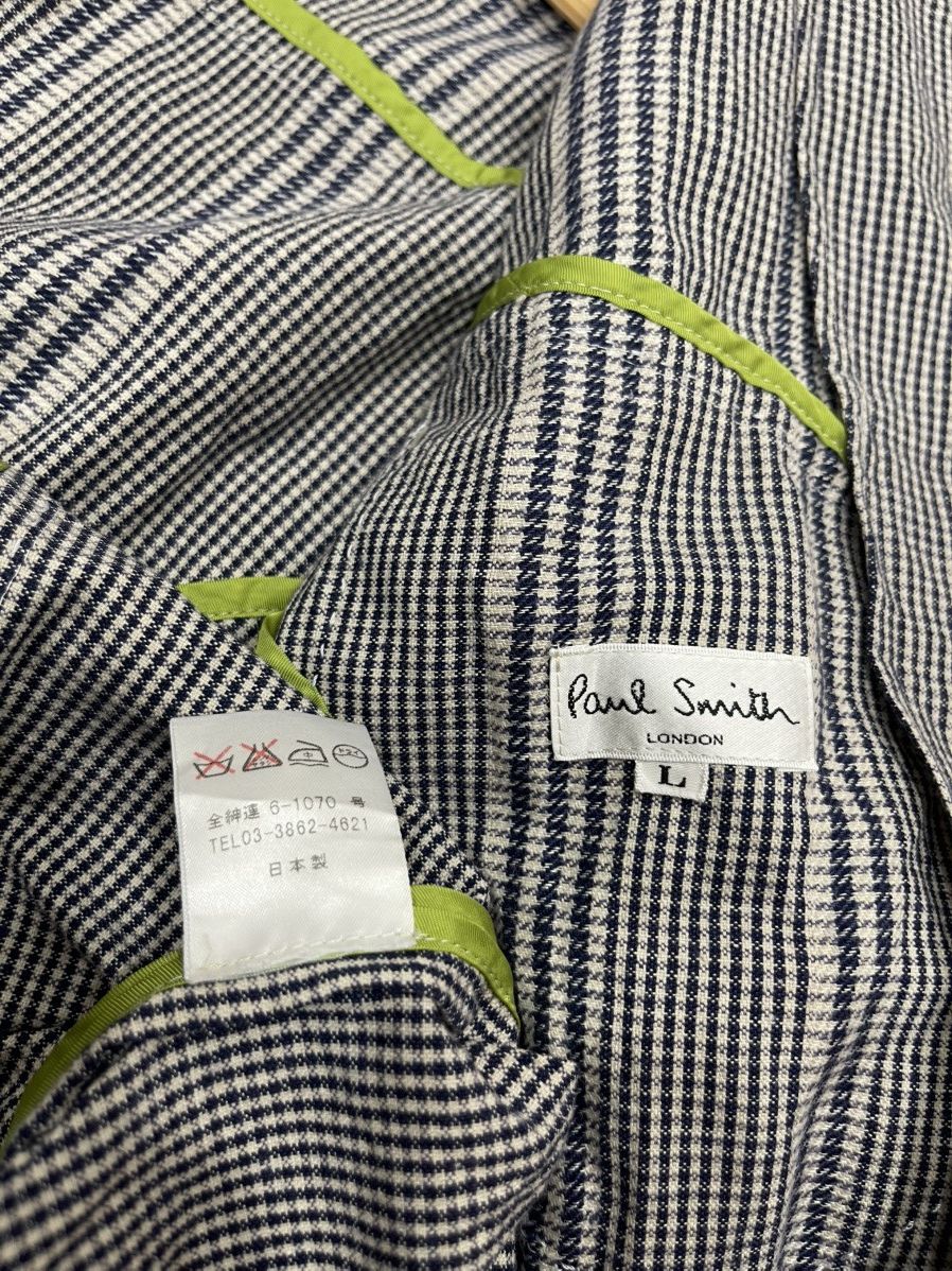 Paul Smith Paul Smit Check Trucker-Style Shirt Jacket Size US L / EU 52-54 / 3 - 17 Thumbnail