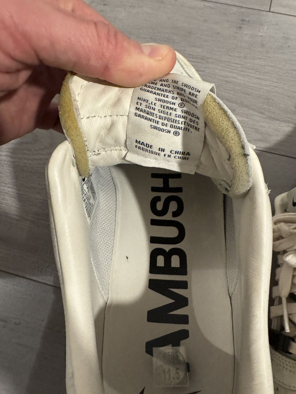 Ambush Design × Nike NIKE x AMBUSH Air Force 1 low phantom Size US 11.5 / EU 44-45 - 4 Thumbnail