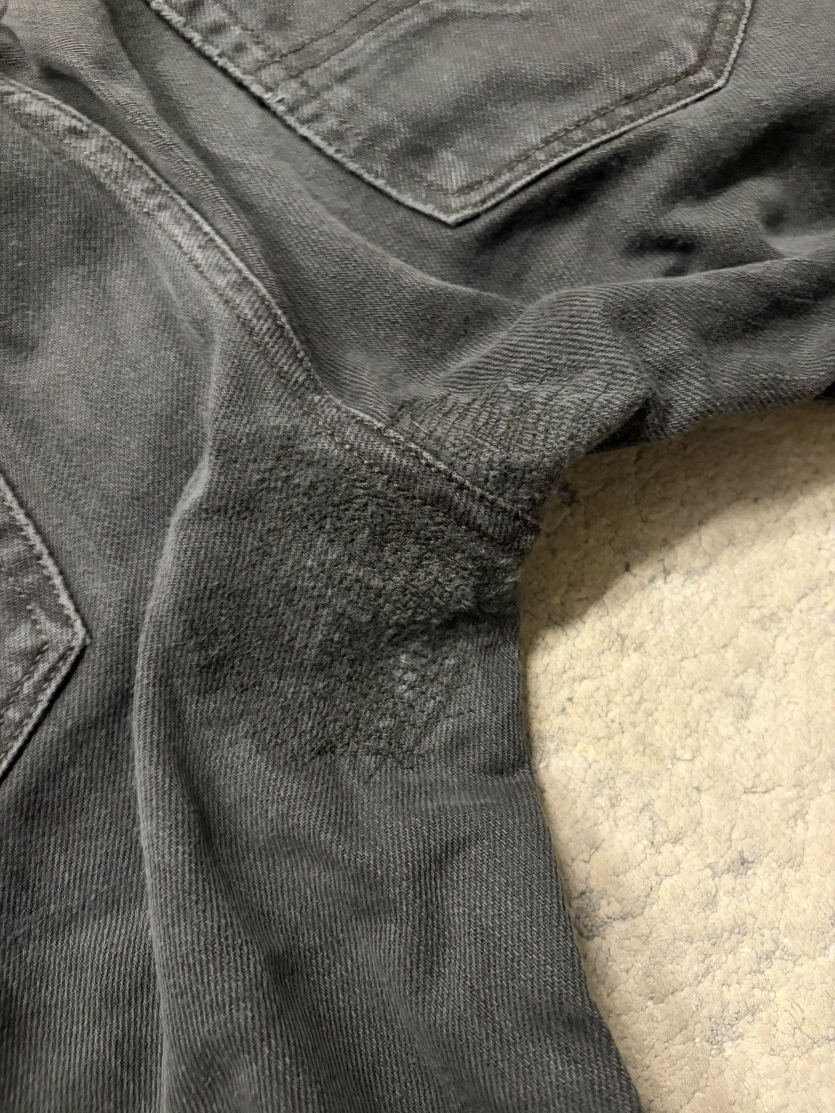 Diesel Diesel - Safado Straight Jeans Wash 008QU Grey Size US 31 - 10 Thumbnail