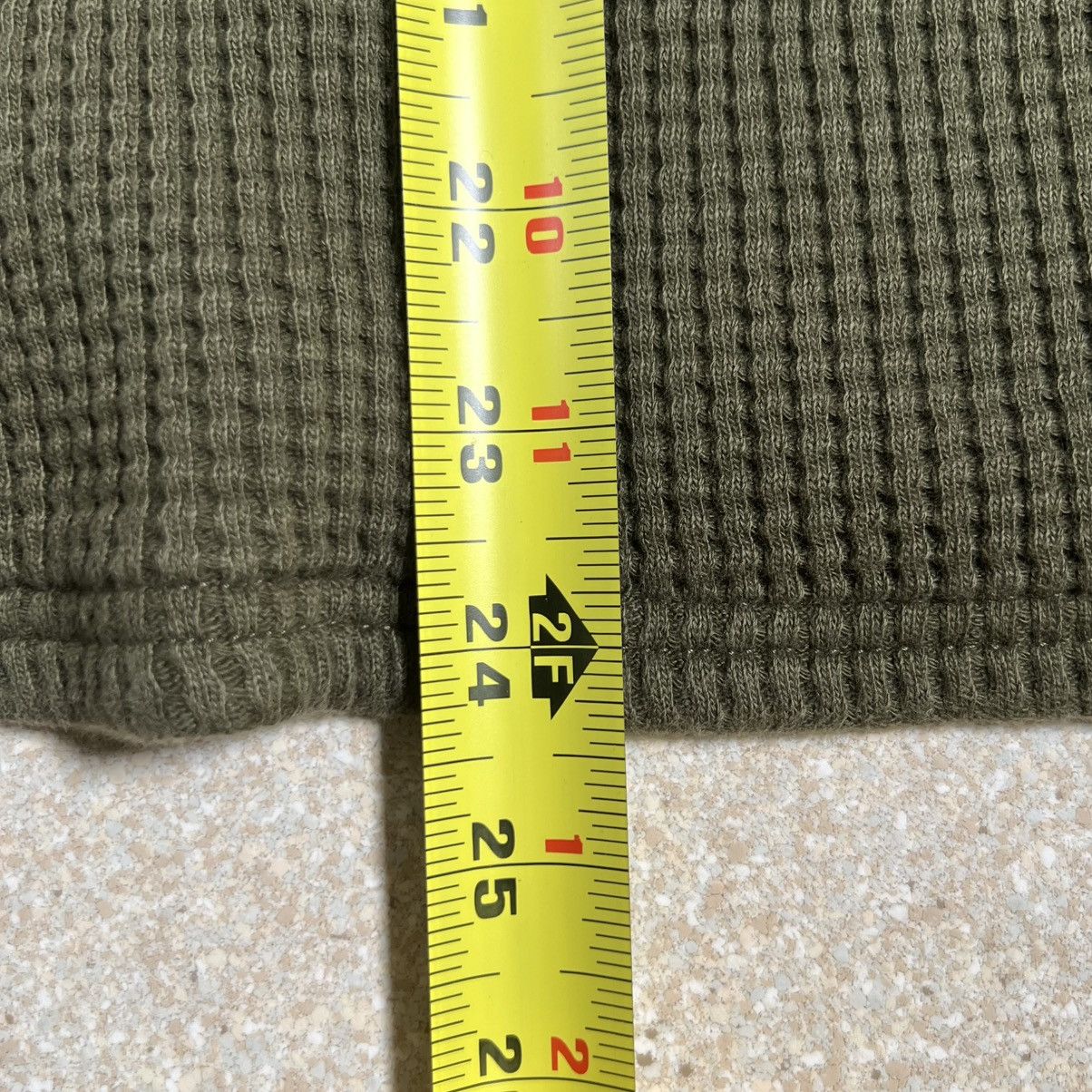 Carhartt Carhartt Womens XL Green Hooded Thermal Shirt Waffle Size XL / US 12-14 / IT 48-50 - 7 Thumbnail