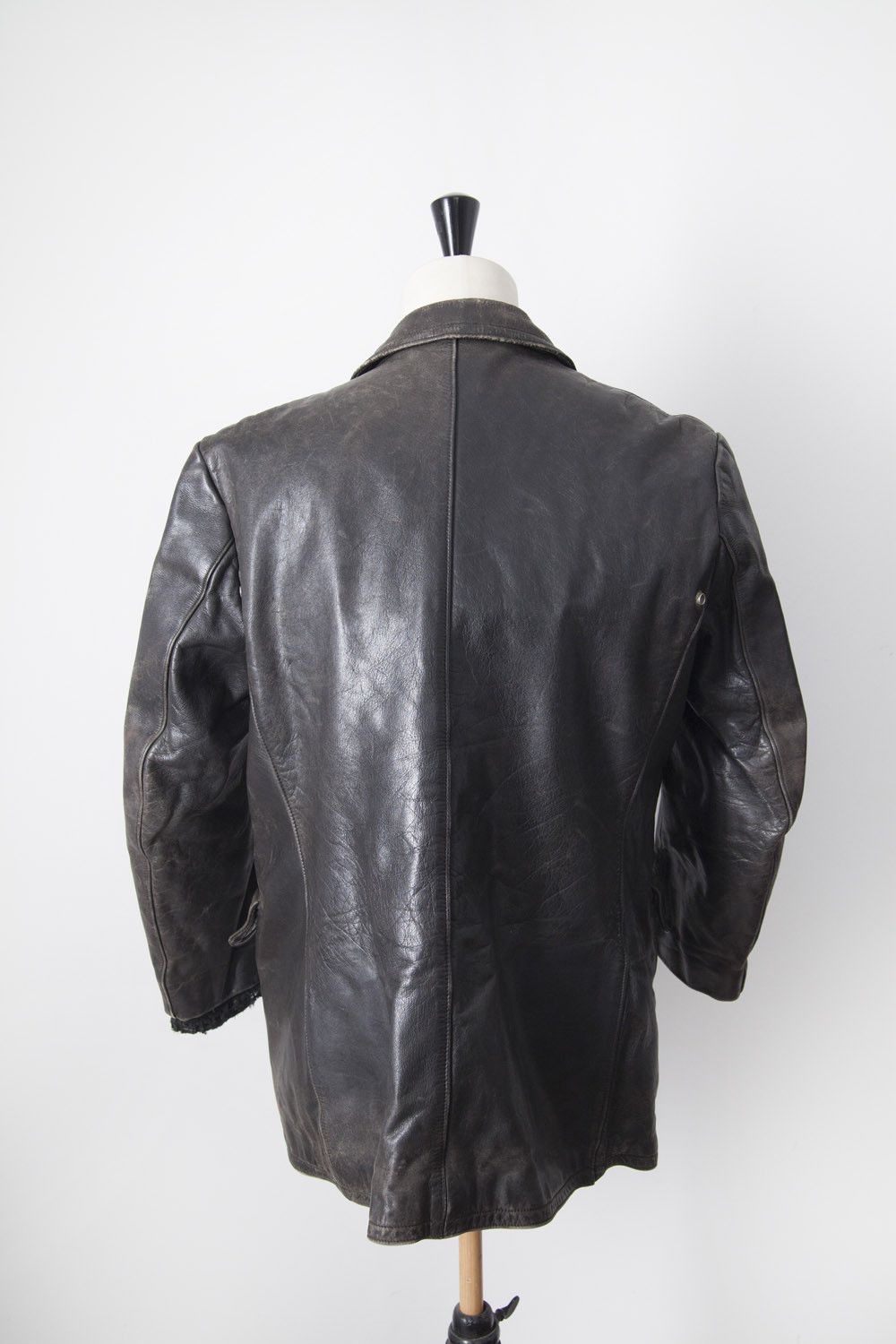 Vintage Vintage 1950's fireman / leather work coat Size US M / EU 48-50 / 2 - 6 Thumbnail