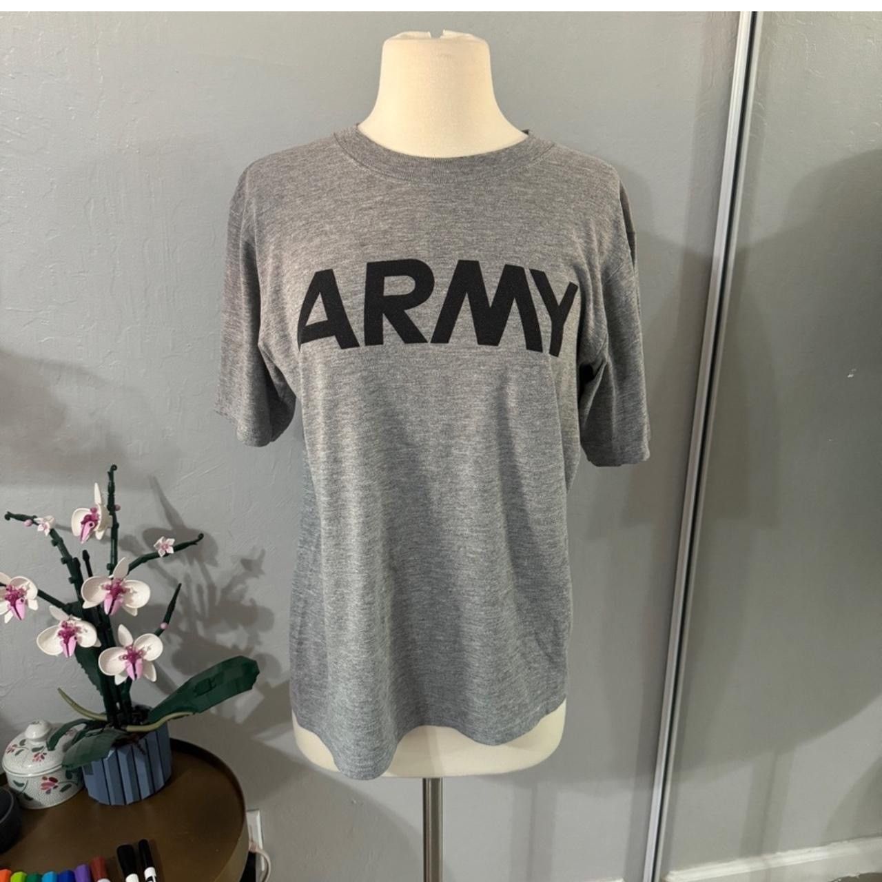 Soffe × Vintage Vintage Reflective Army Tee Size US S / EU 44-46 / 1 - 1 Thumbnail