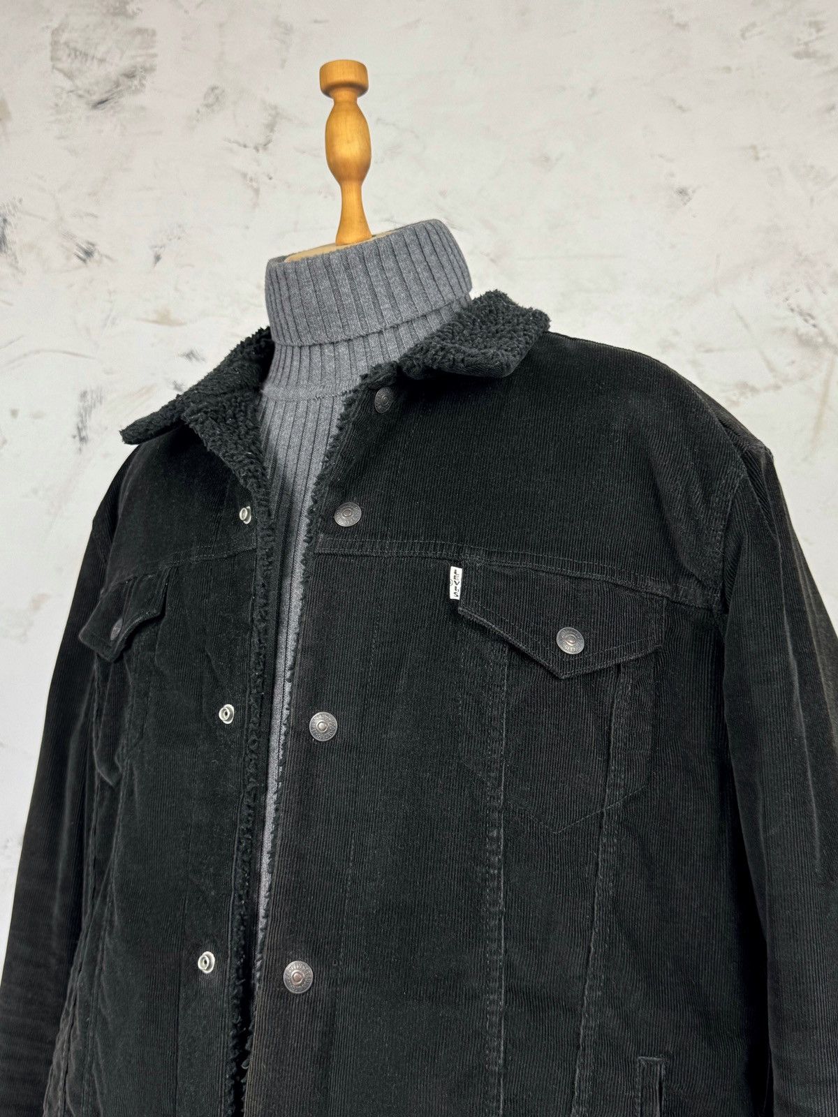 Levi's Levi’s Premium Sherpa Trucker Jacket Size XL - XXL Size US XXL / EU 58 / 5 - 4 Thumbnail