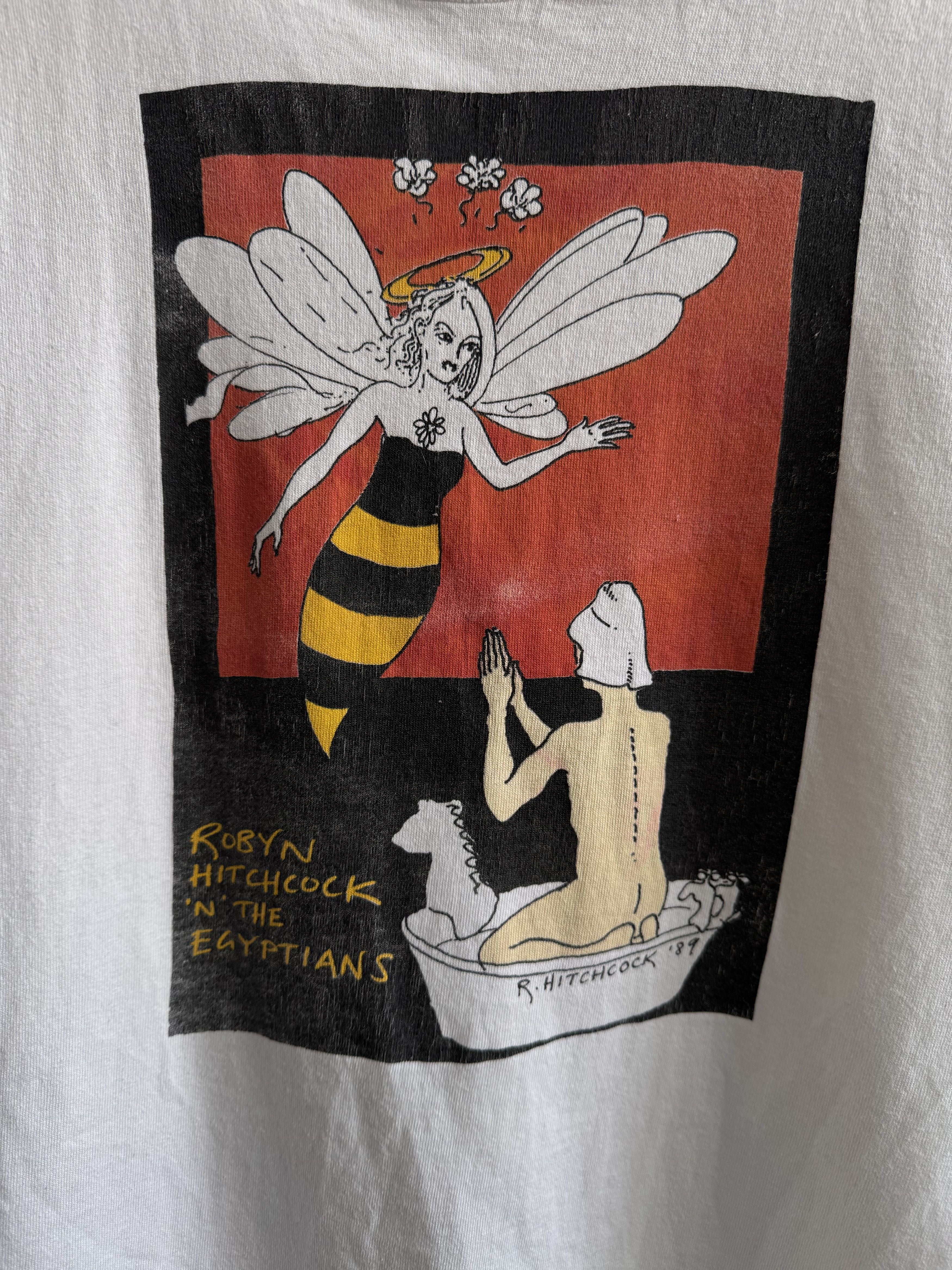 Vintage 80/90s Robyn Hitchcock n The Egyptians Tshirt Size XL Size US XL / EU 56 / 4 - 3 Thumbnail