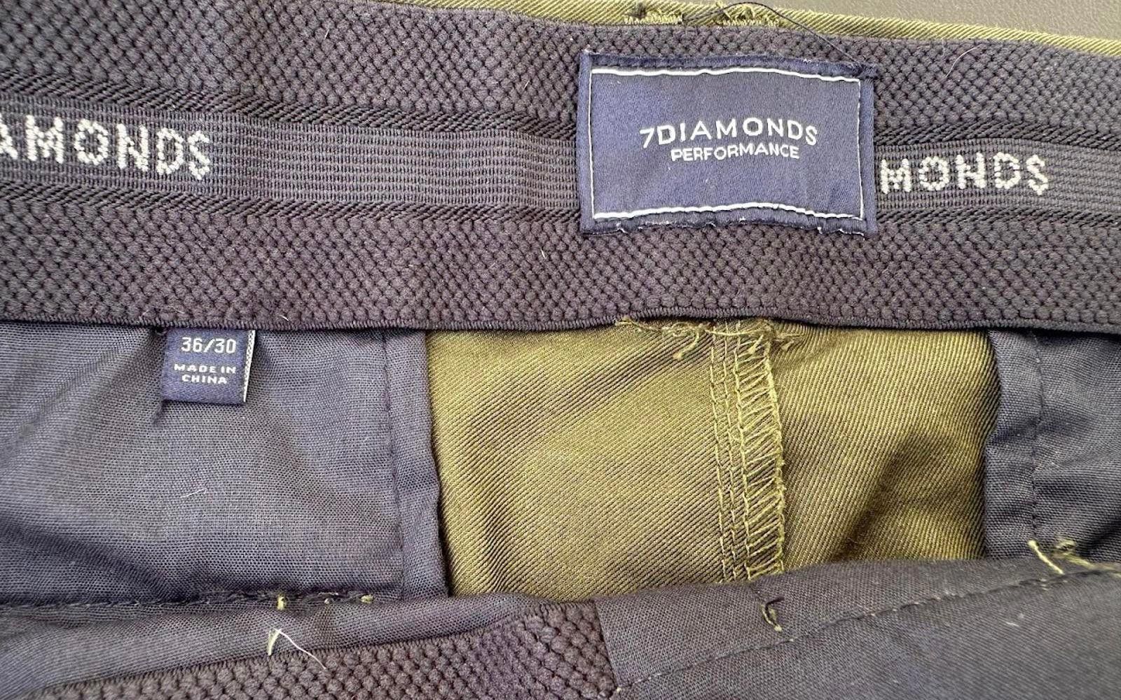 7Diamonds 7 Diamonds Olive Performance Pants 36x30 NWT Size US 36 / EU 52 - 2 Thumbnail
