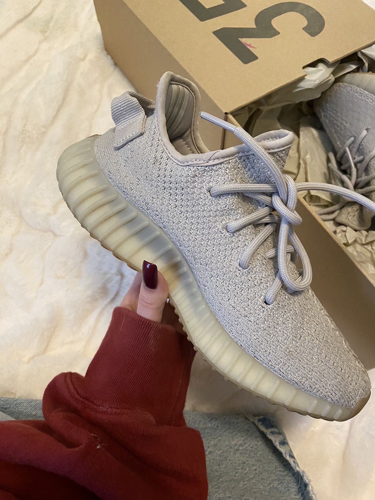 Adidas × Yeezy Yeezy Boost 350 v2 sesame Size US 5 / EU 37 - 2 Thumbnail