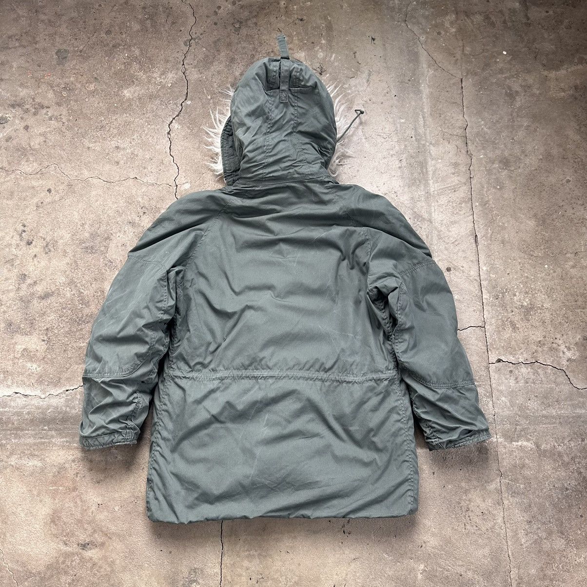 Vintage Vintage Military Parka N-3B Sherpa Hood Flight Jacket USAF Size US S / EU 44-46 / 1 - 6 Thumbnail