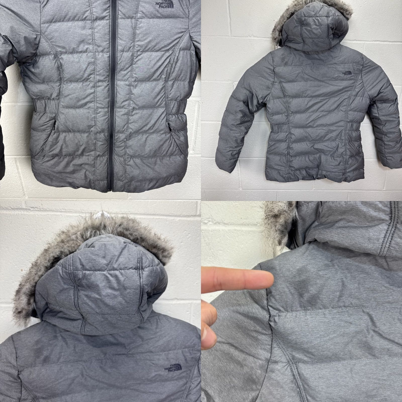 The North Face The North Face Jacket Womens Size Medium Gotham Gray Down Puffer CX66 Bubble Size M / US 6-8 / IT 42-44 - 8 Thumbnail