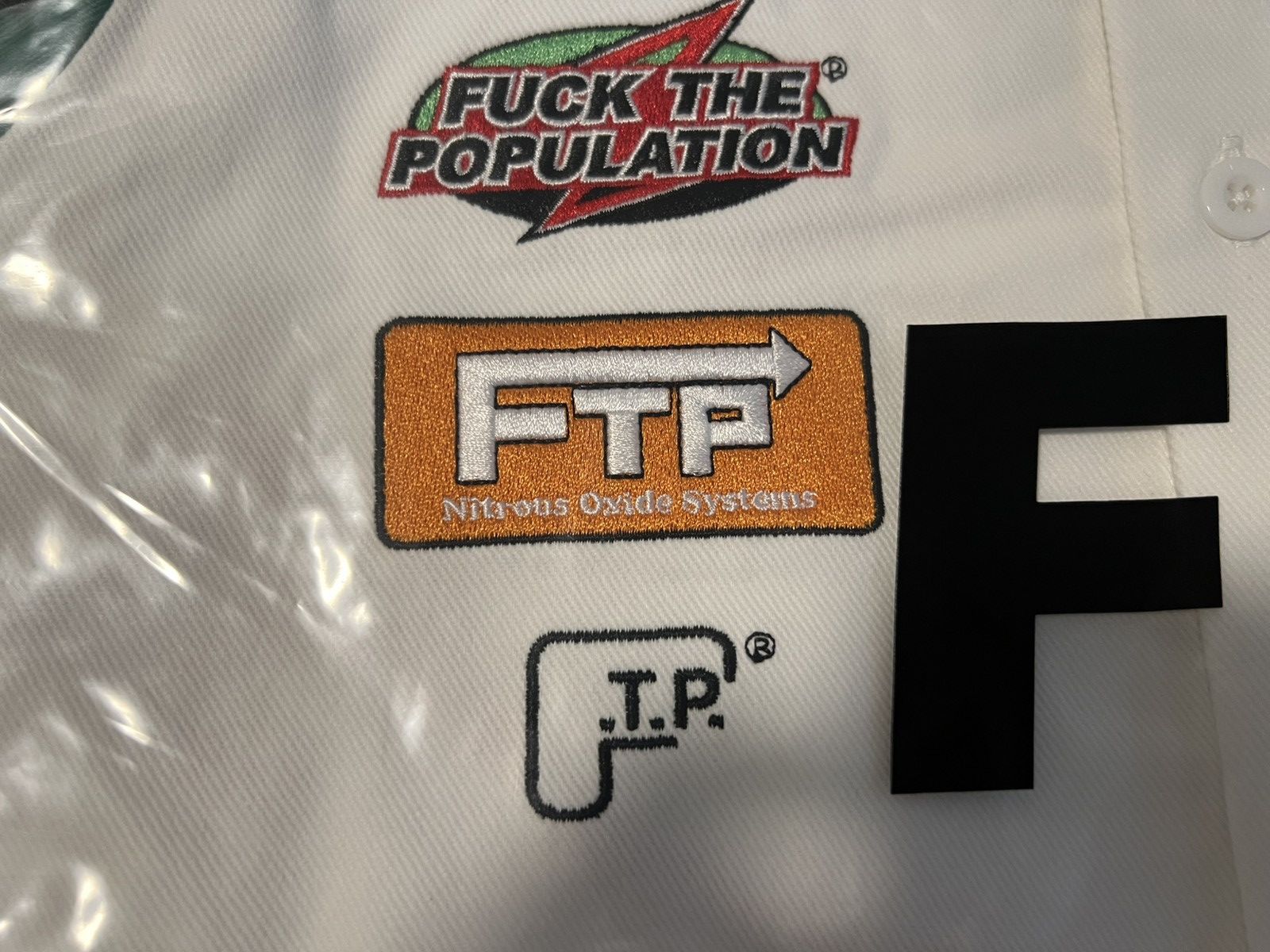 Fuck The Population FTP Raceway Button Up XXL Size US XXL / EU 58 / 5 - 6 Thumbnail