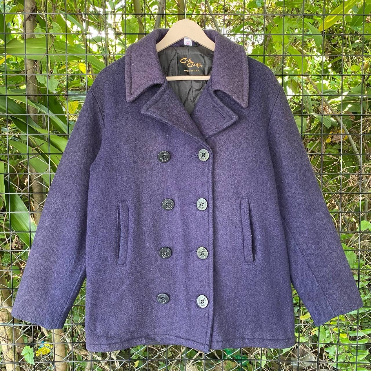 Craftsman Cal Craft Double Breast Coat Size XL / US 12-14 / IT 48-50 - 2 Thumbnail