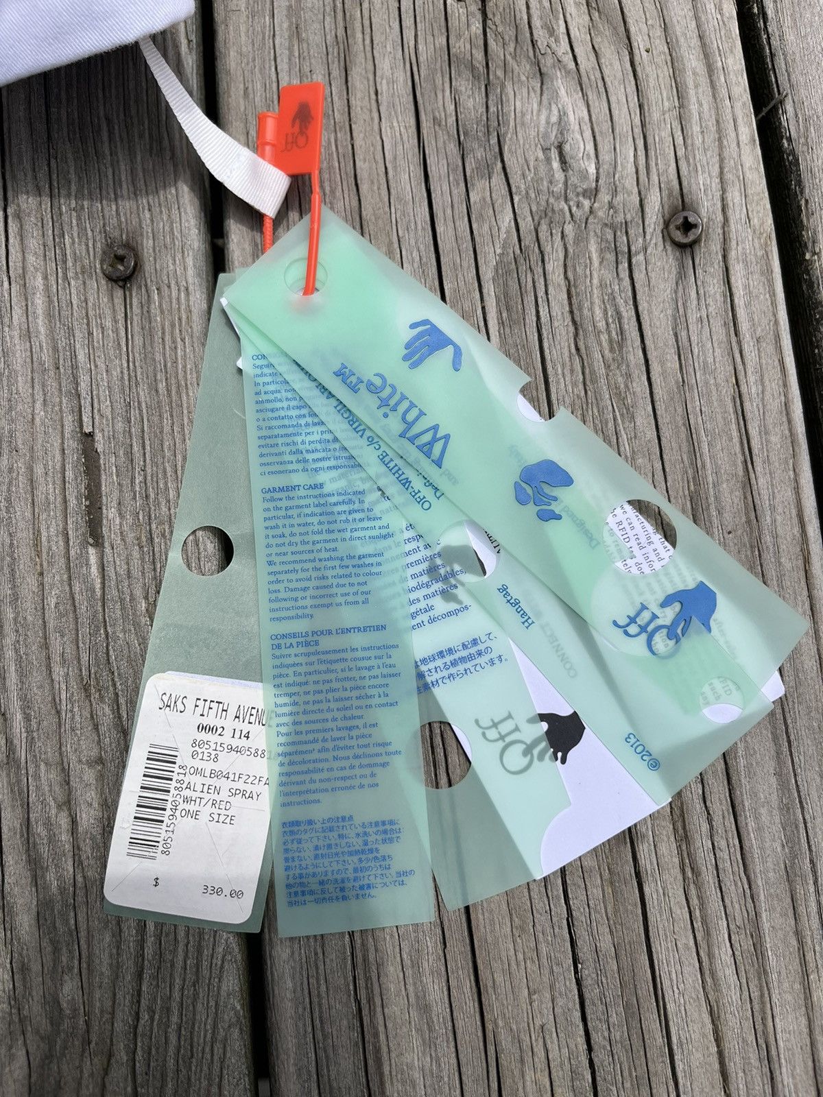 Off-White Off-white alien spray baseball cap Size ONE SIZE - 7 Thumbnail