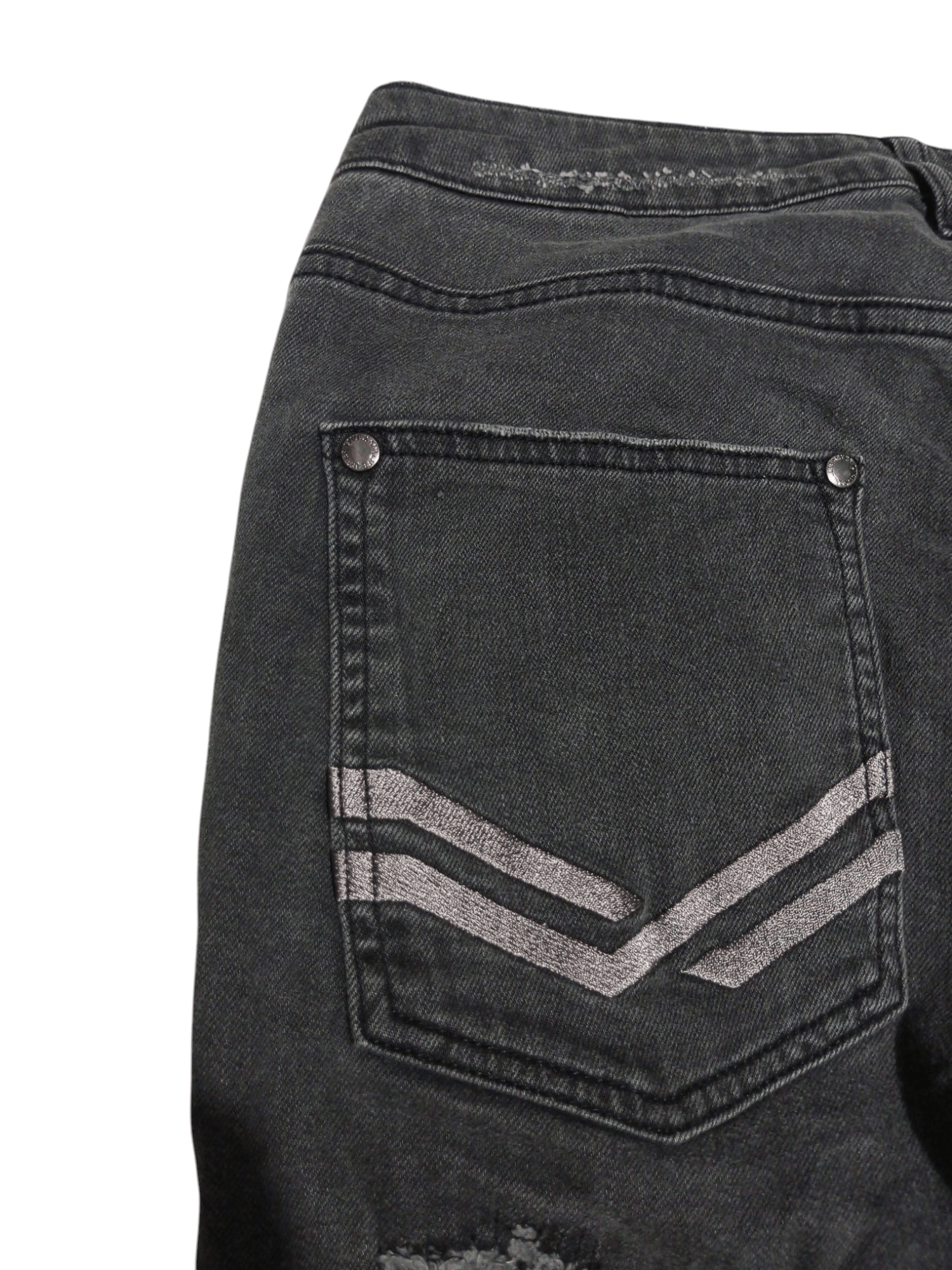 Karl Kani Vintage Karl kani distressed denim Size US 29 - 9 Thumbnail