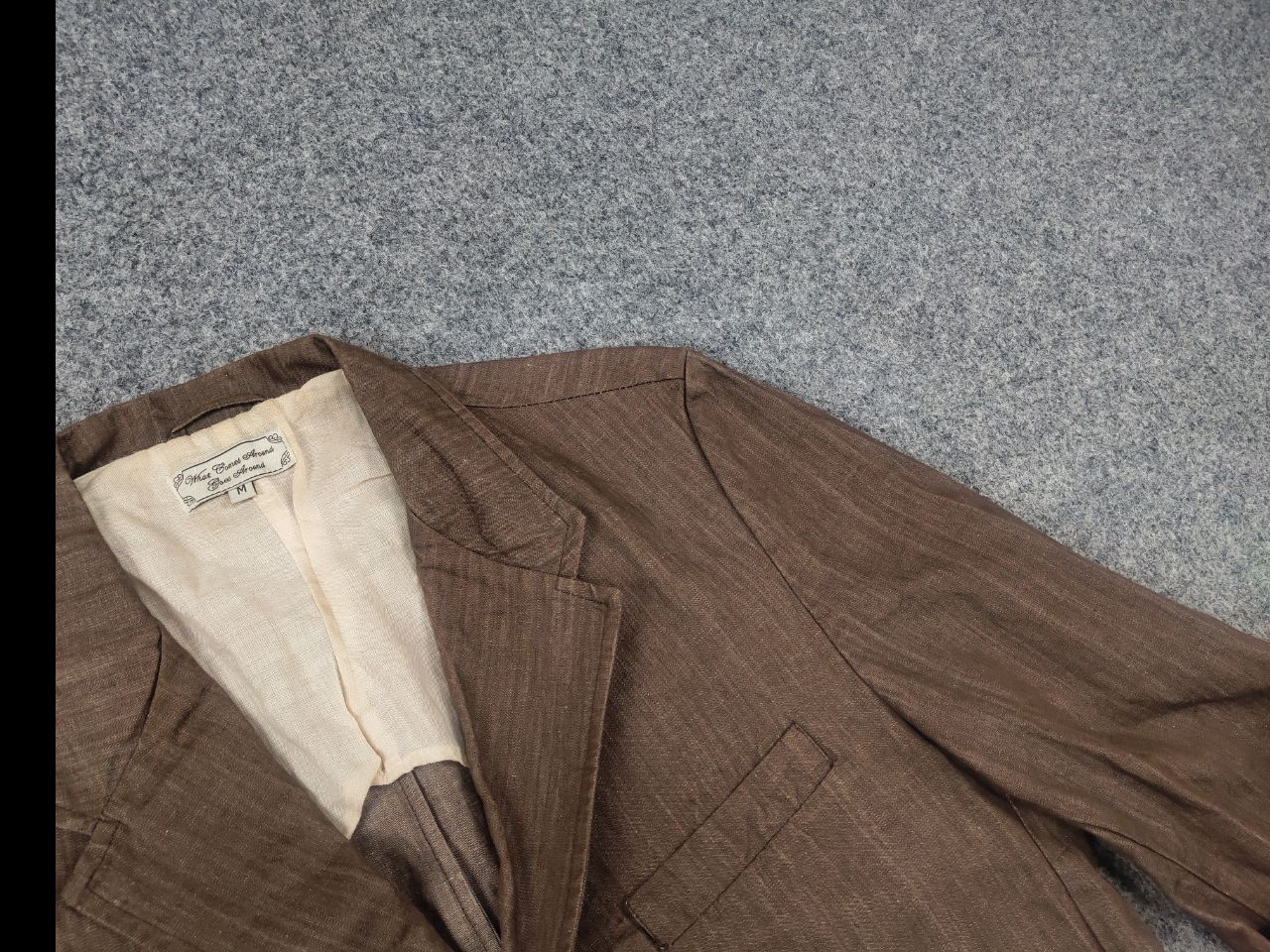 What Goes Around Comes Around What Comes Around goes around Design Linen Blazer Jacket Size US M / EU 48-50 / 2 - 7 Thumbnail