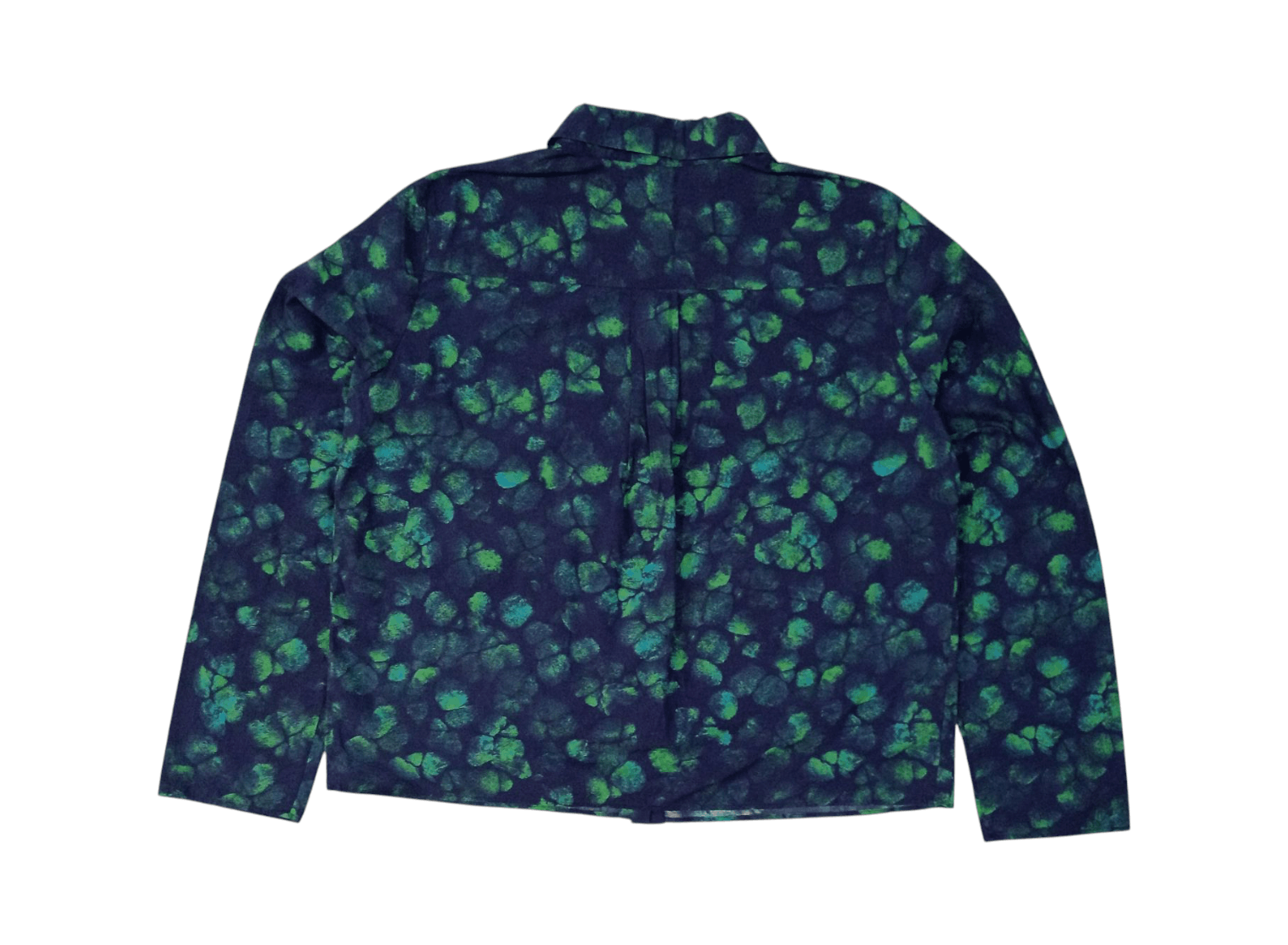 Cos COS Shirt Lightweight Jacket Green and Navy Blueprint Size US M / EU 48-50 / 2 - 2 Thumbnail
