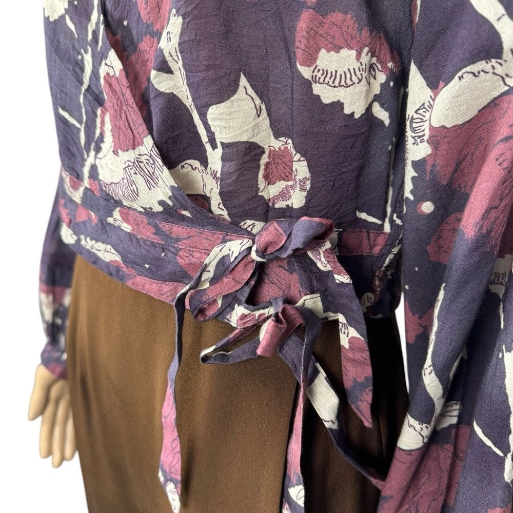 Cleobella NWT New $148 Cleobella Valencia Wrap Cotton Long Sleeve Top Size M / US 6-8 / IT 42-44 - 5 Thumbnail