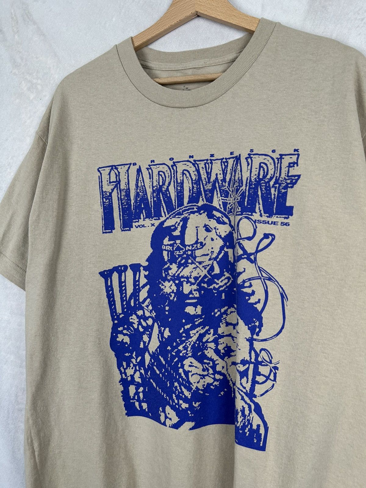 Bronze 56k Bronze Skateboards Graphic Tee Rare Hype Streetwear Rock Size US L / EU 52-54 / 3 - 3 Thumbnail