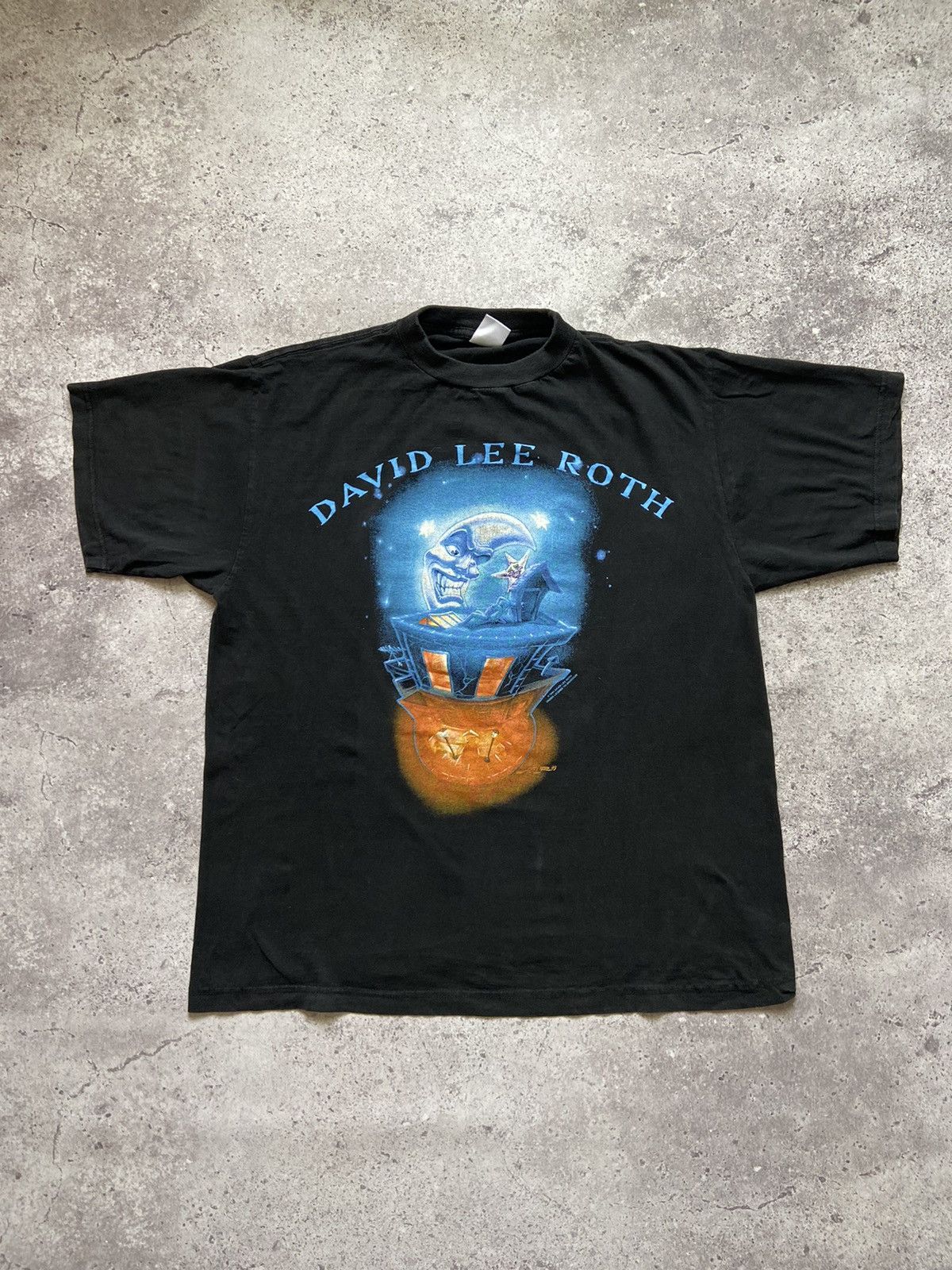 Band Tees Vintage 1994 DAVID LEE ROTH The Entire world Tee XL Size US XL / EU 56 / 4 - 1 Thumbnail