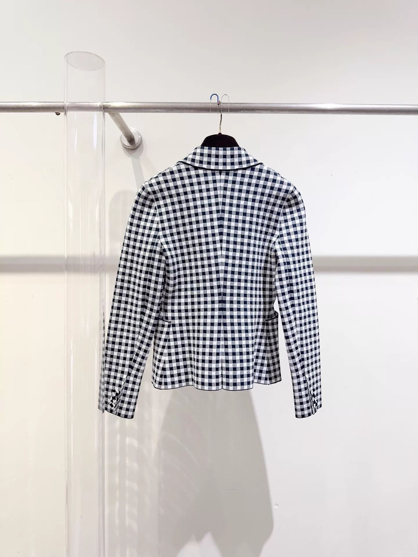 Dior Dior Double-Breasted Jacket F36 Thick Knit Stretch Size XS / US 0-2 / IT 36-38 - 5 Thumbnail