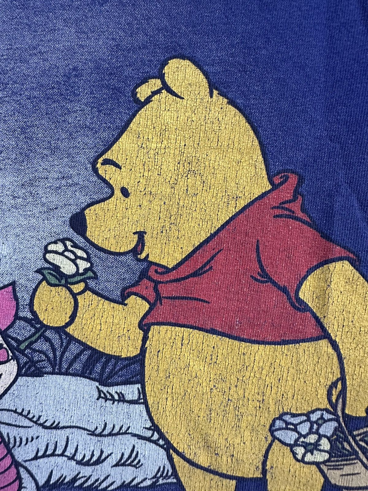 Disney × Vintage Vintage Disney Winnie The Pooh Faded Tee Size US L / EU 52-54 / 3 - 3 Thumbnail