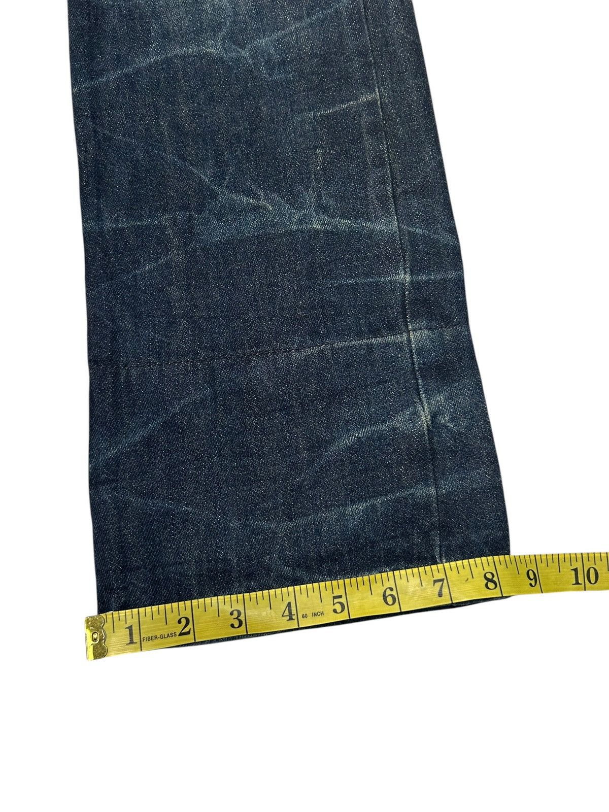 Japanese Brand × Kapital × Vintage Double Waist Doublefocus Japanese Punk Denim Jeans Size US 30 / EU 46 - 19 Thumbnail