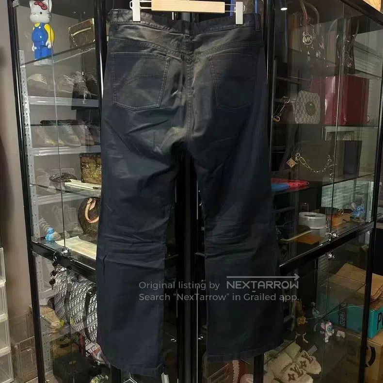 Balenciaga Balenciaga size L Black Flared Denim Pants Size US 27 - 2 Thumbnail
