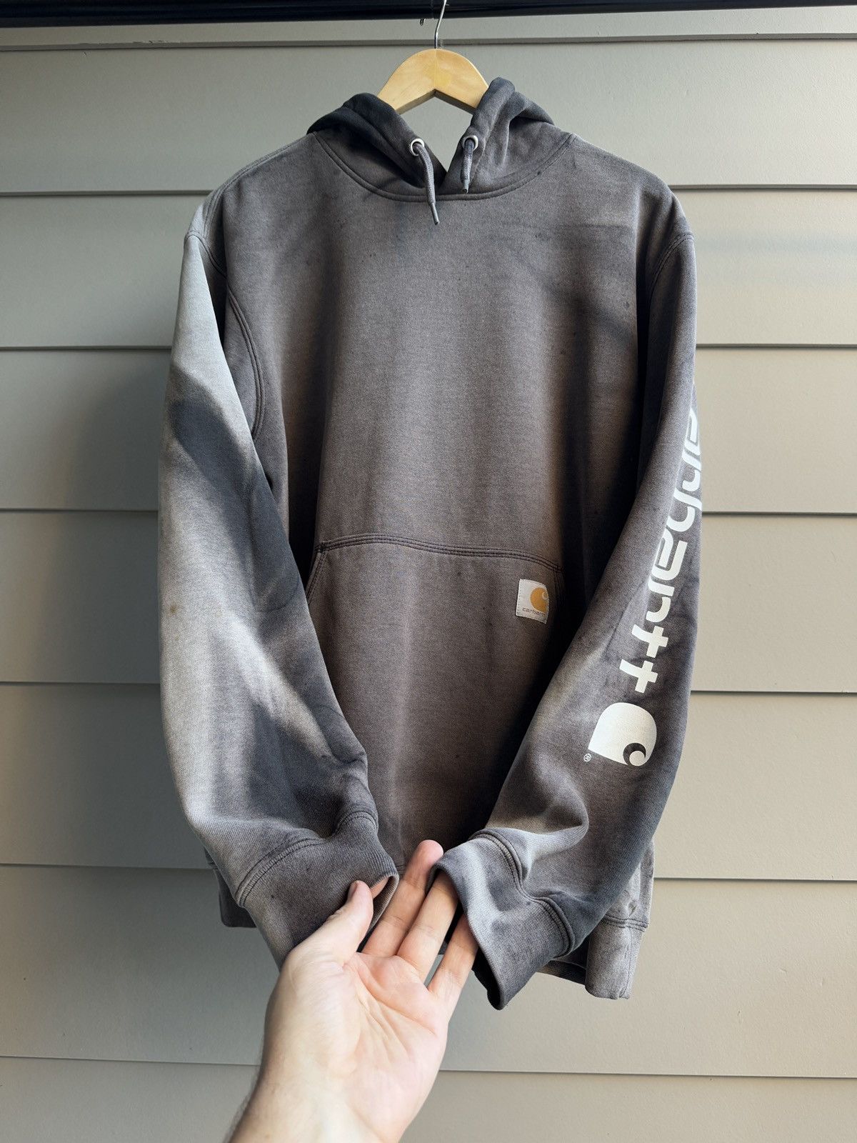 Carhartt Carhartt crazy sun faded Hoodie Boxy Erd grunge L vintage Size US L / EU 52-54 / 3 - 4 Thumbnail